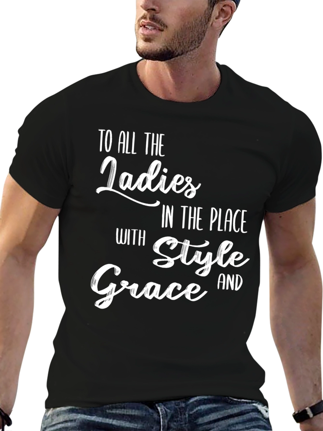 Ladies Style and Grace Graphic T-Shirt