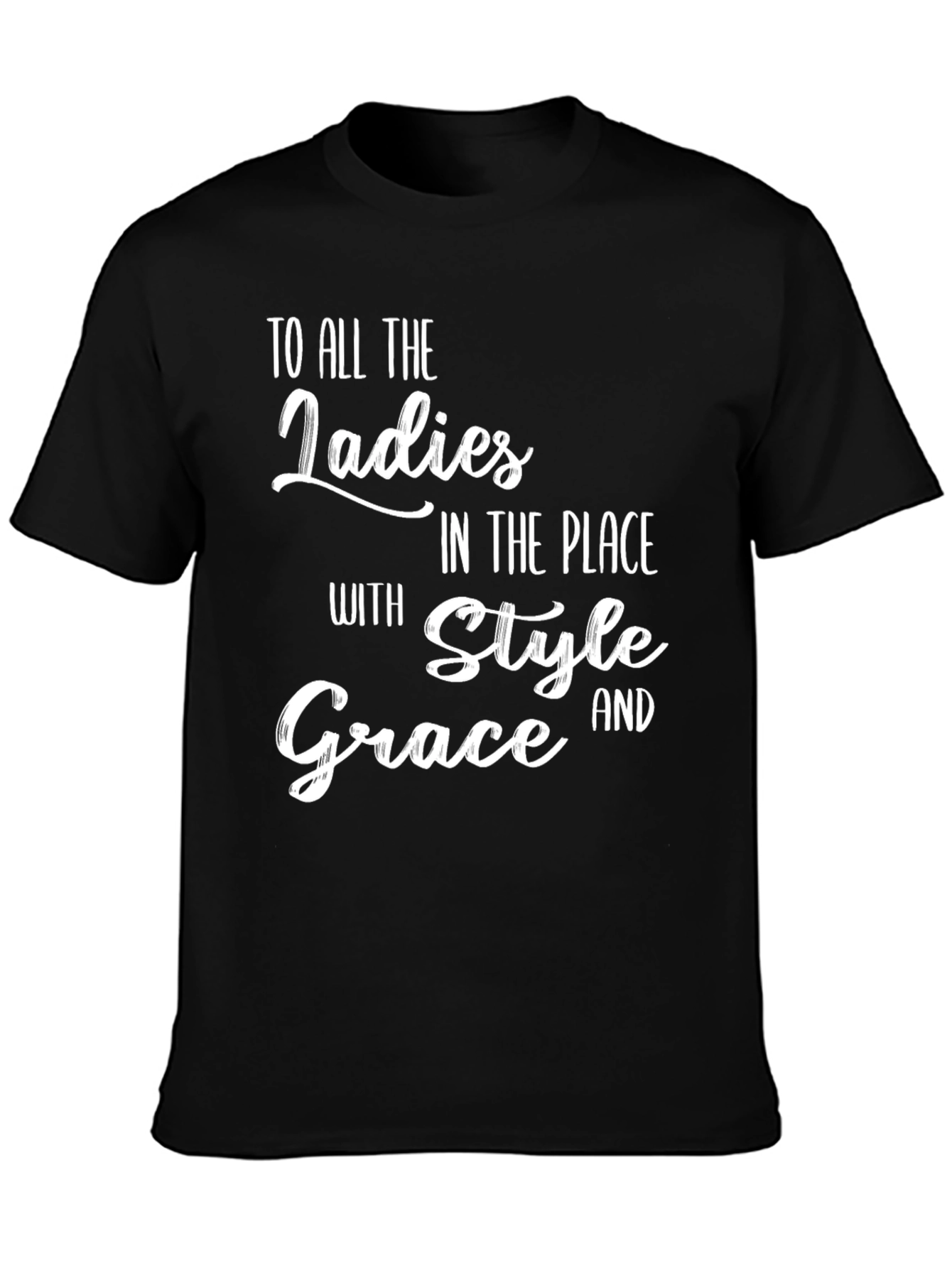 Ladies Style and Grace Graphic T-Shirt