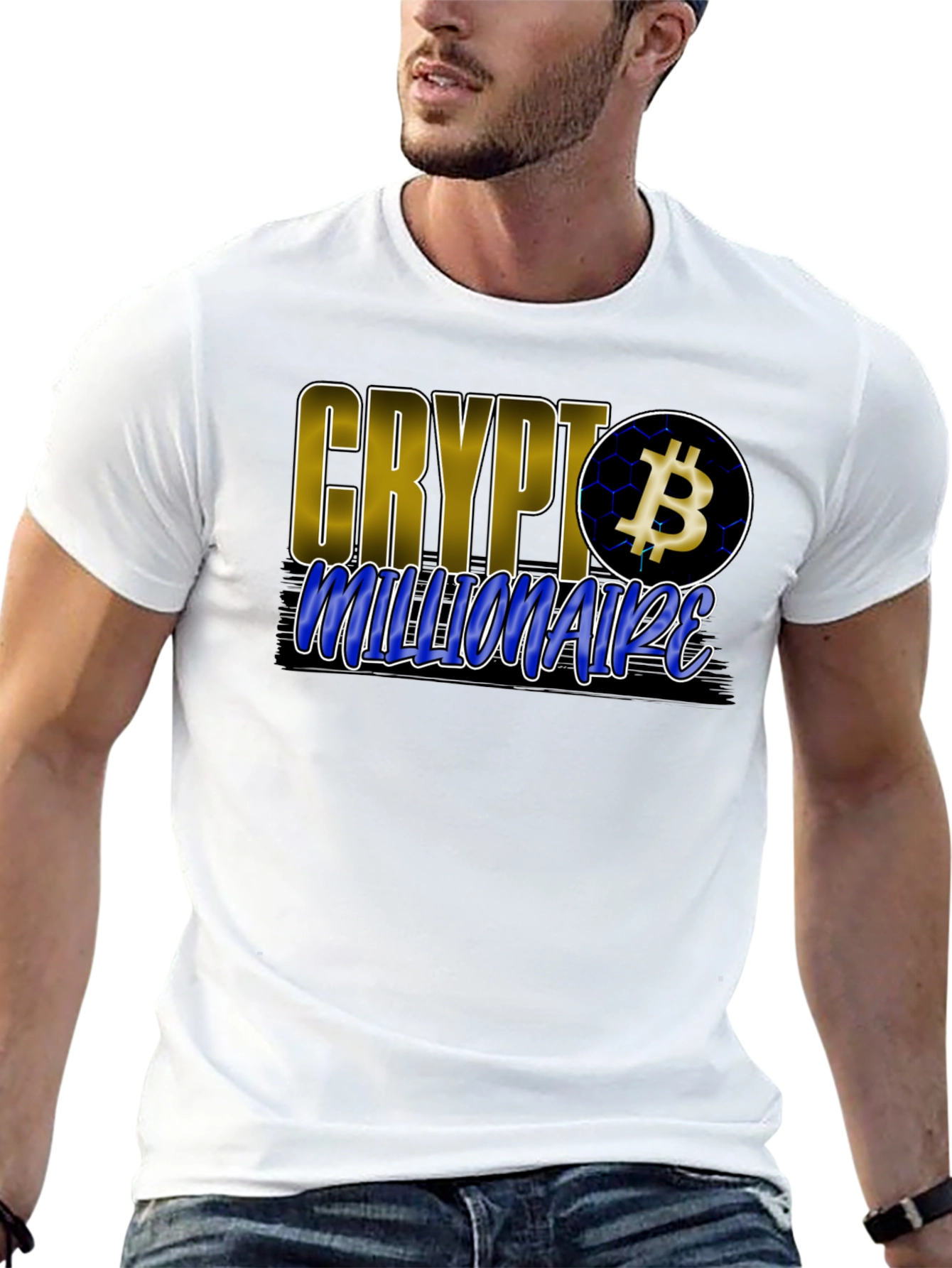Crypto Millionaire Graphic T-Shirt