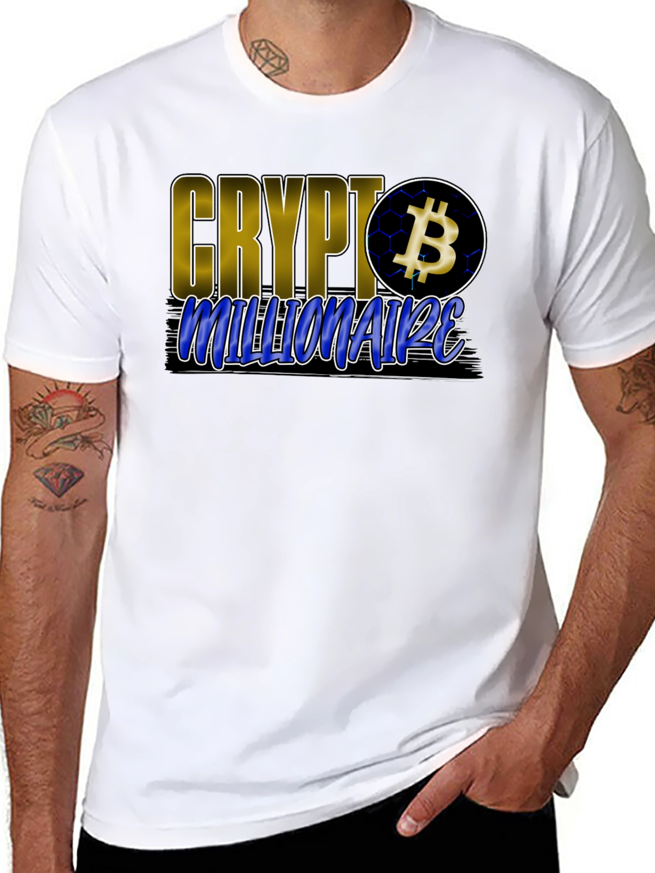 Crypto Millionaire Graphic T-Shirt