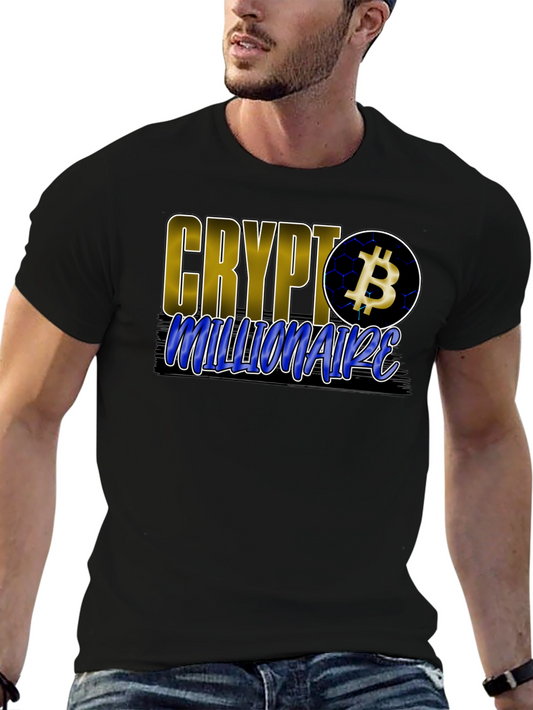 Crypto Millionaire Graphic T-Shirt
