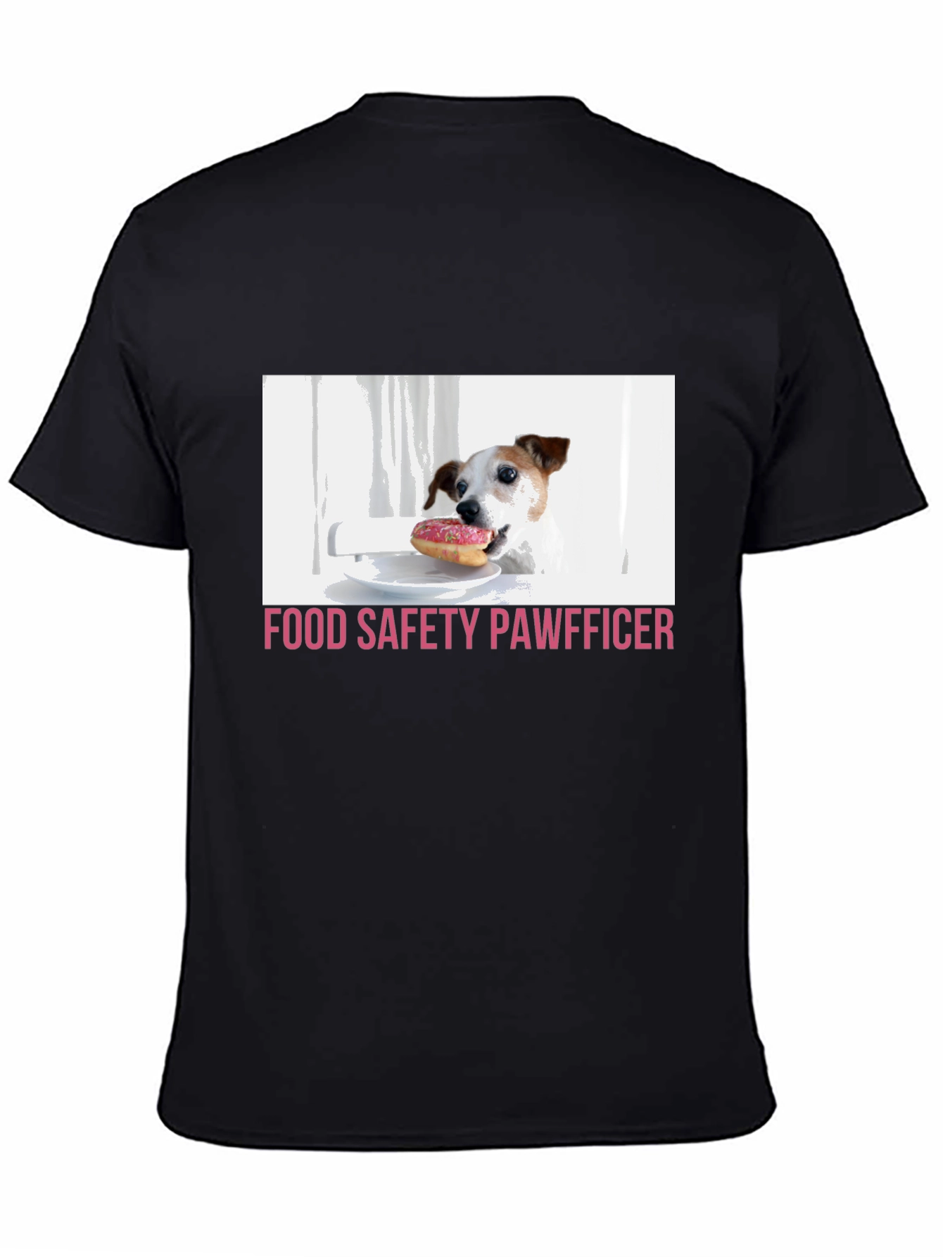 Food Safety Pawfficer Dog Lover T-Shirt