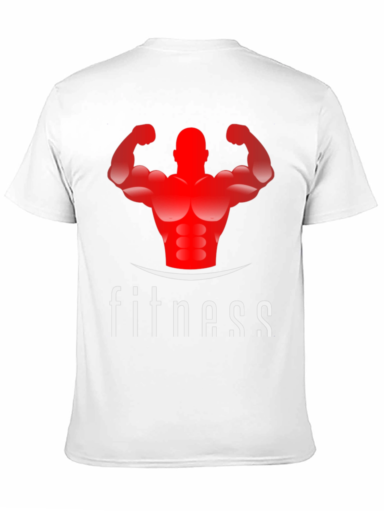 Fitness Graphic Tee - Black Gym Shirt