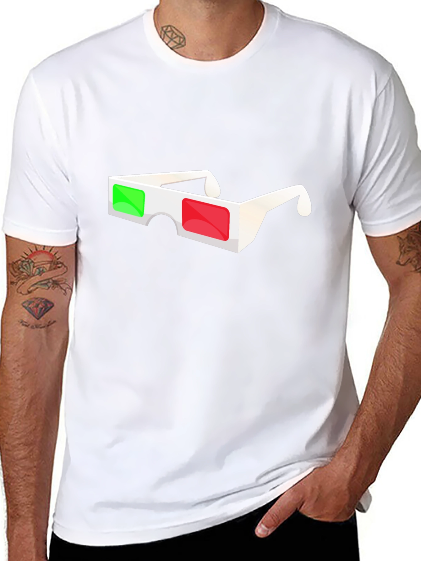 Retro 3D Glasses T-Shirt