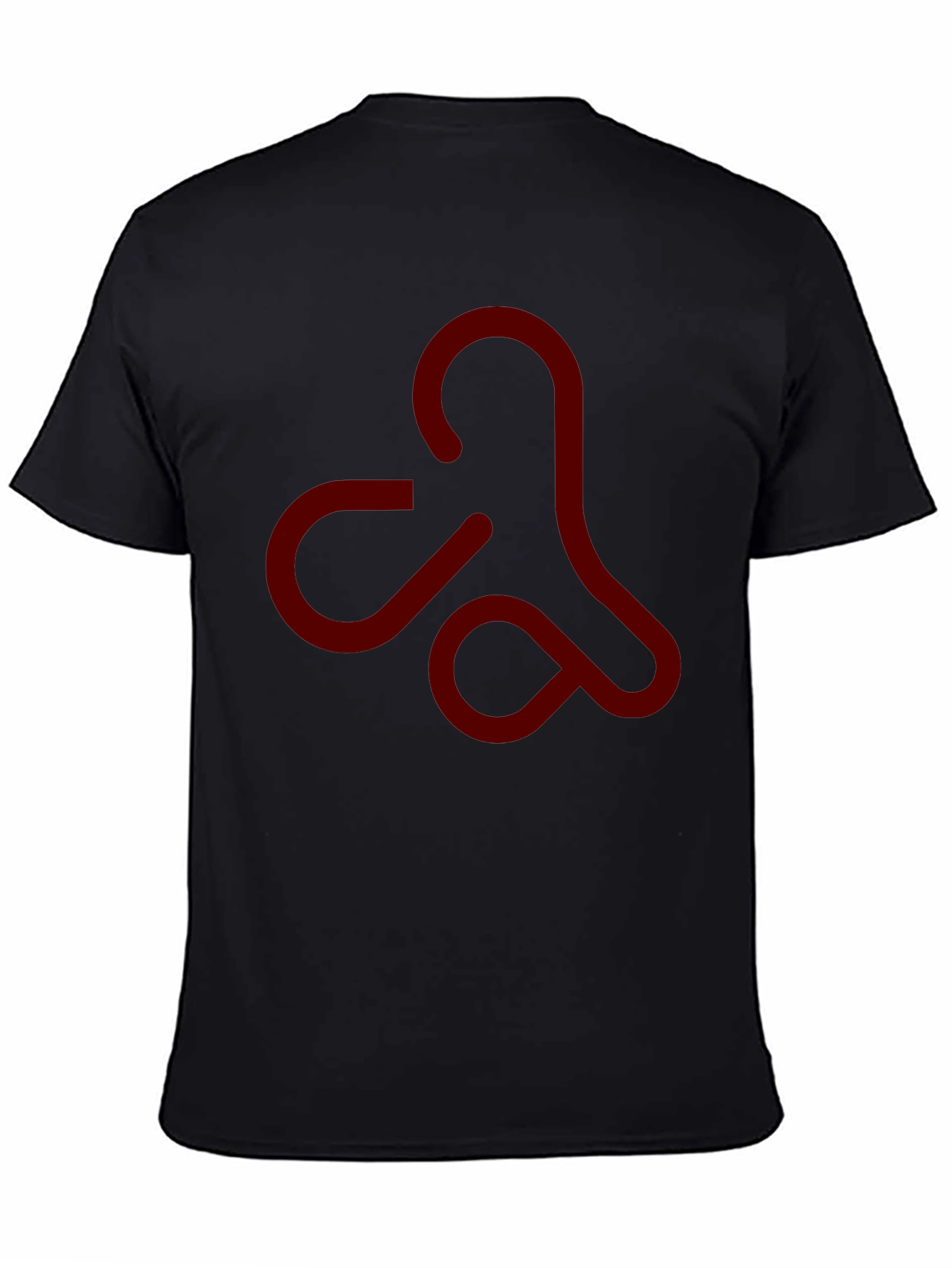 Abstract Symbol Black T-Shirt