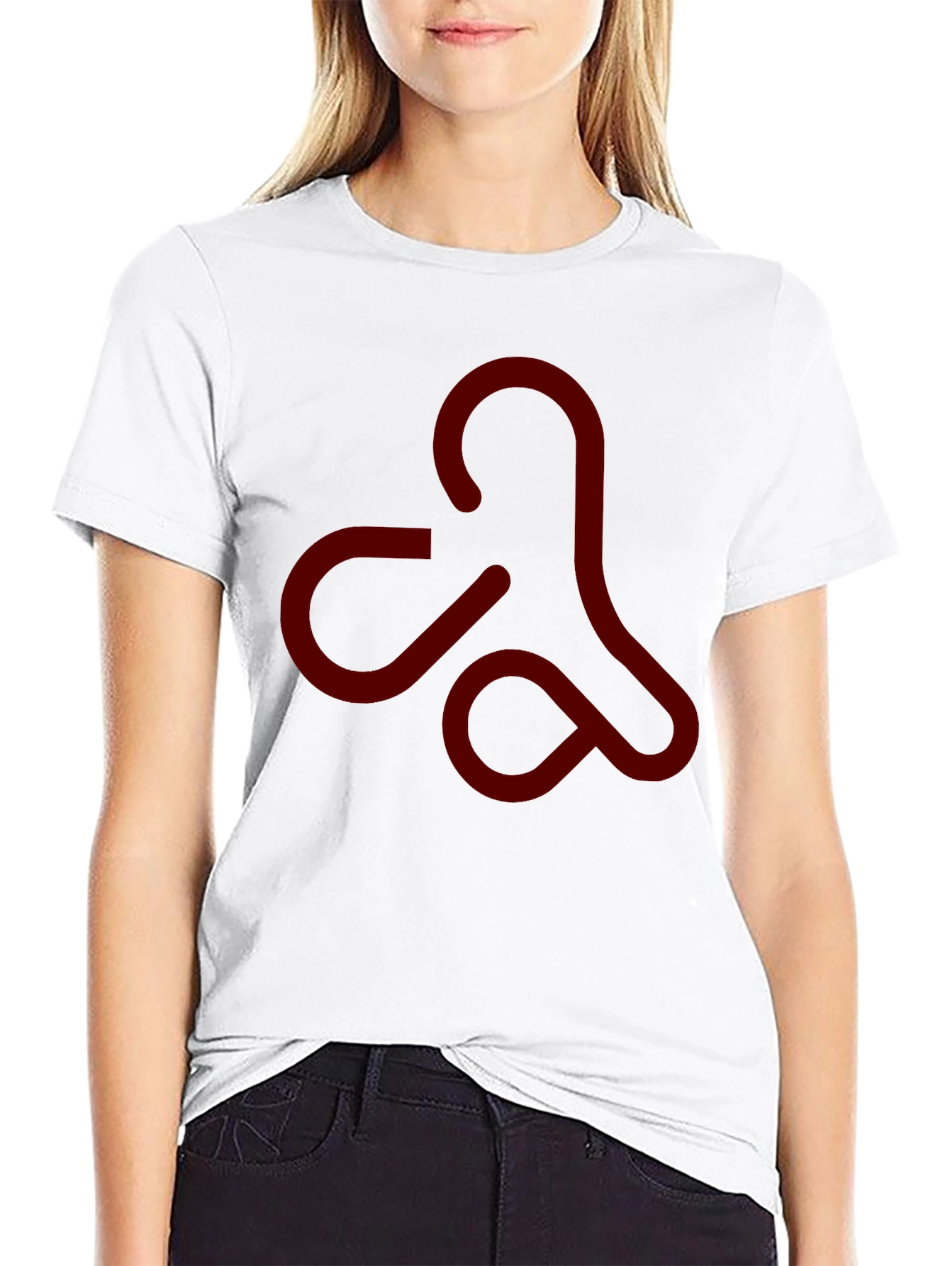 Abstract Symbol Black T-Shirt