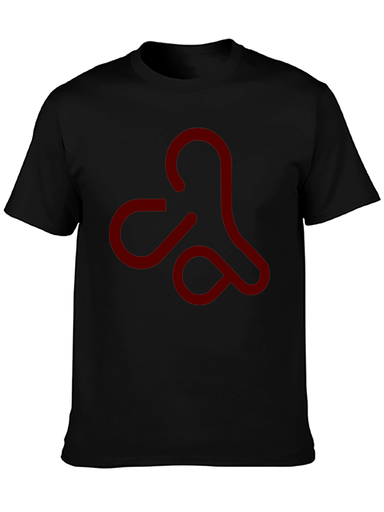 Abstract Symbol Black T-Shirt