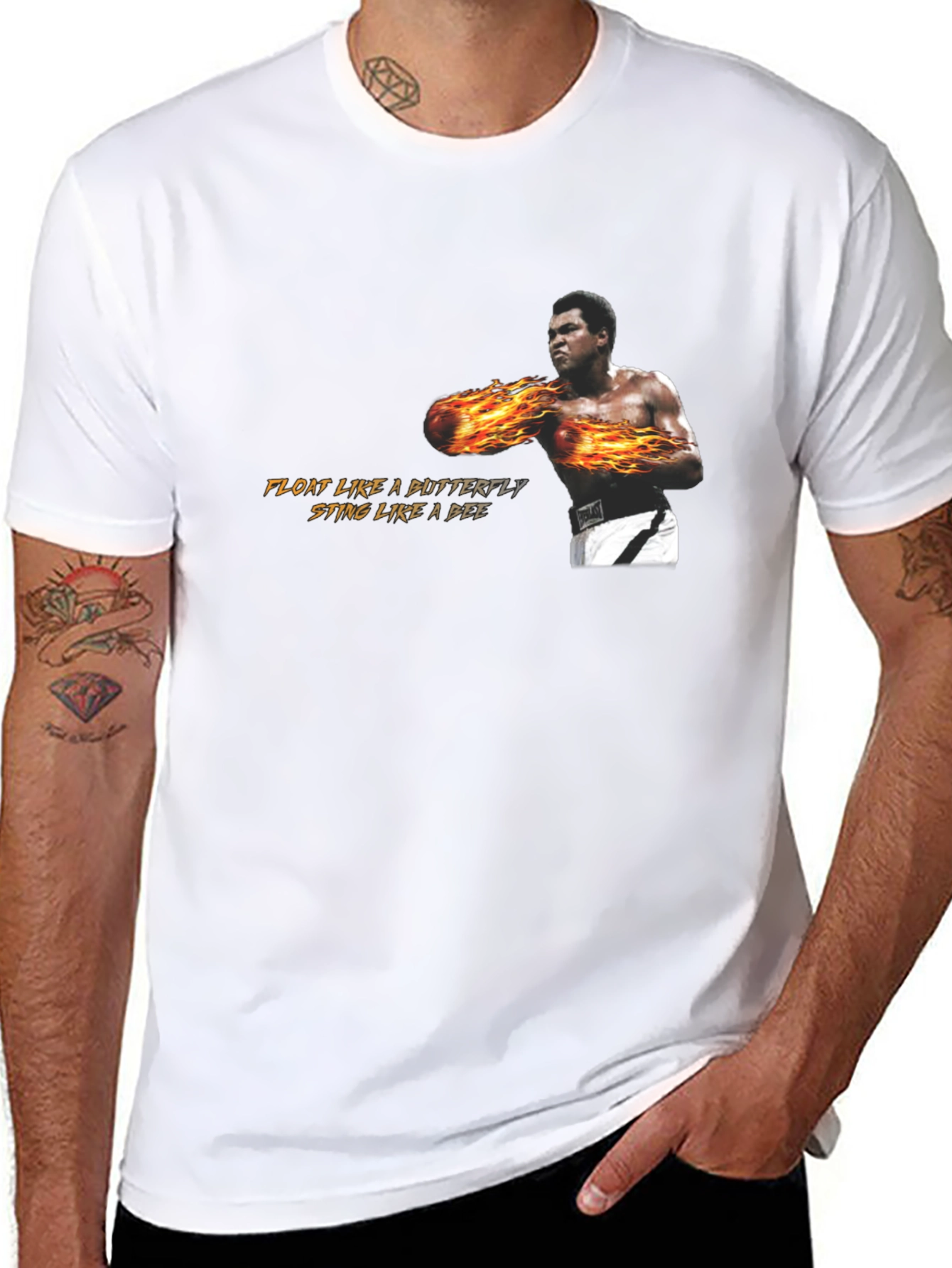 Muhammad Ali Float Like a Butterfly T-Shirt
