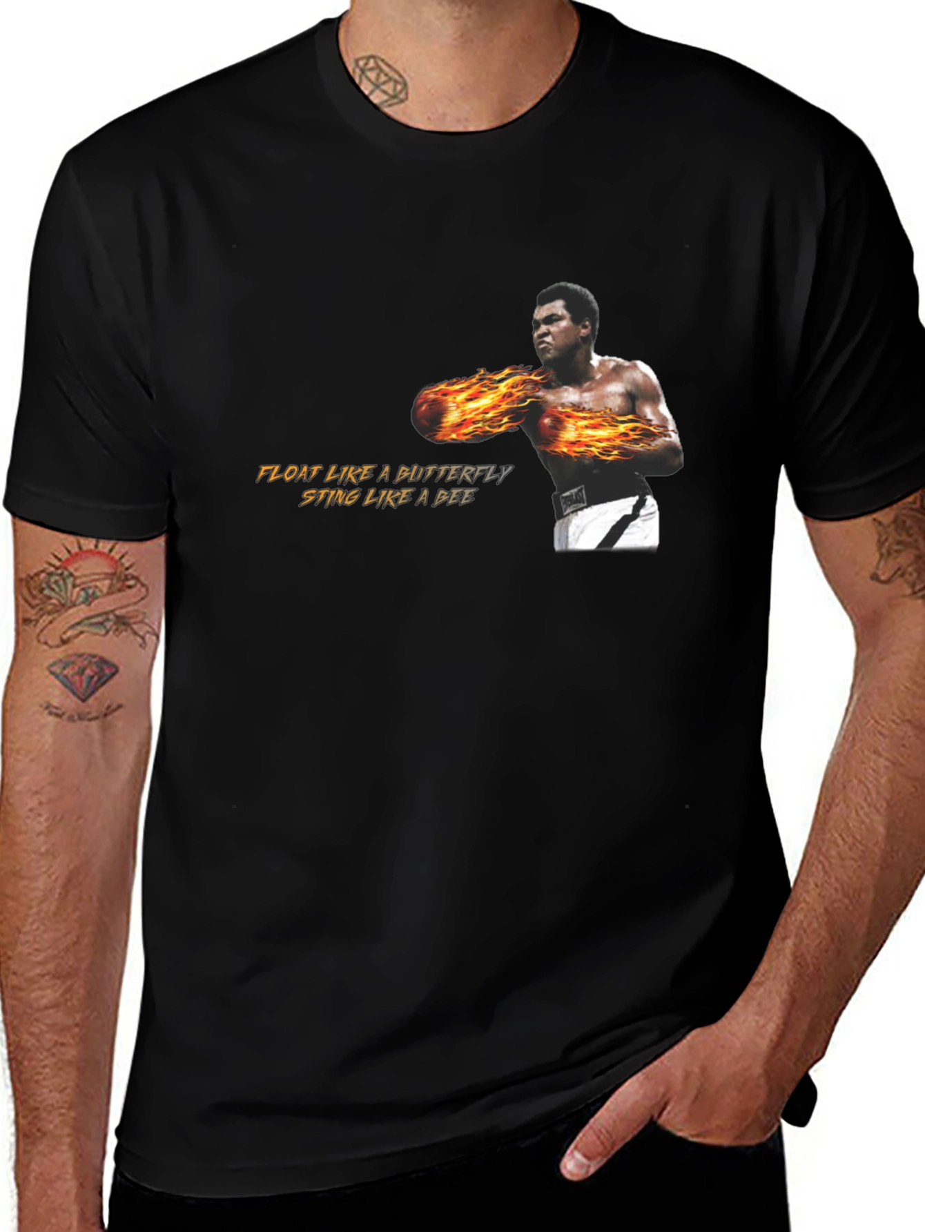 Muhammad Ali Float Like a Butterfly T-Shirt
