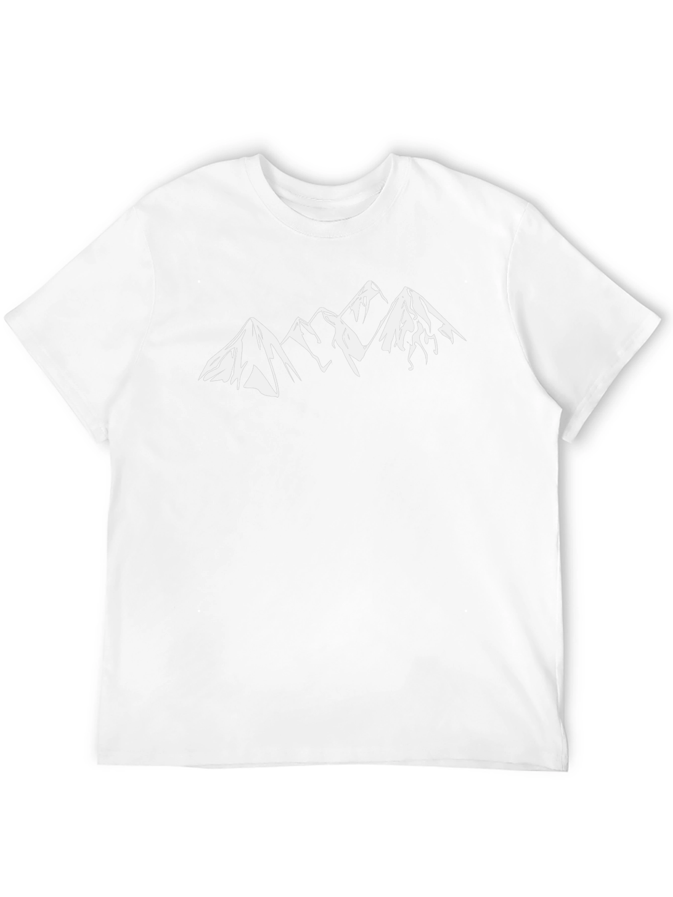 Mountain Graphic Black T-Shirt for Men