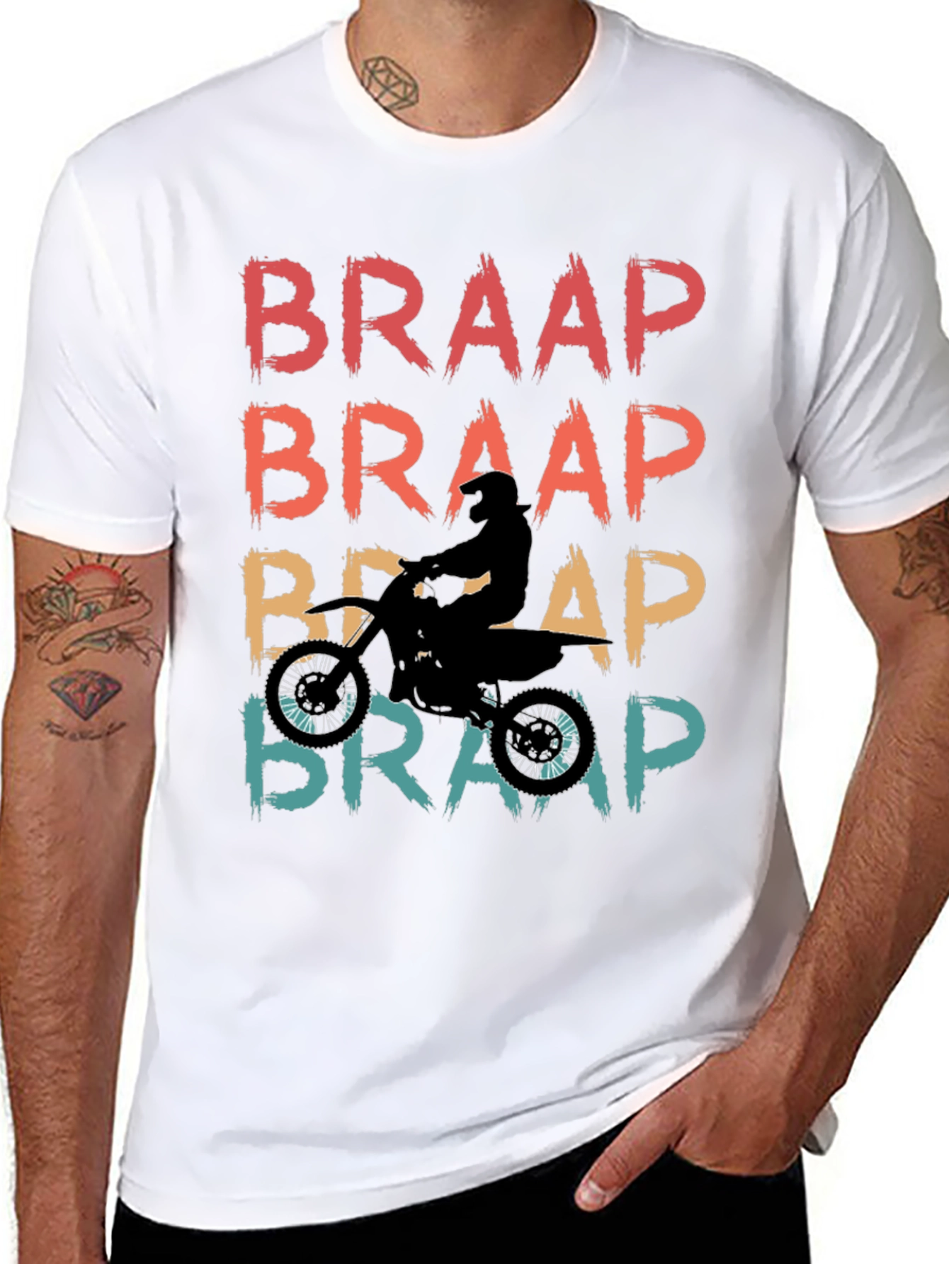 Braap Motocross Graphic Tee