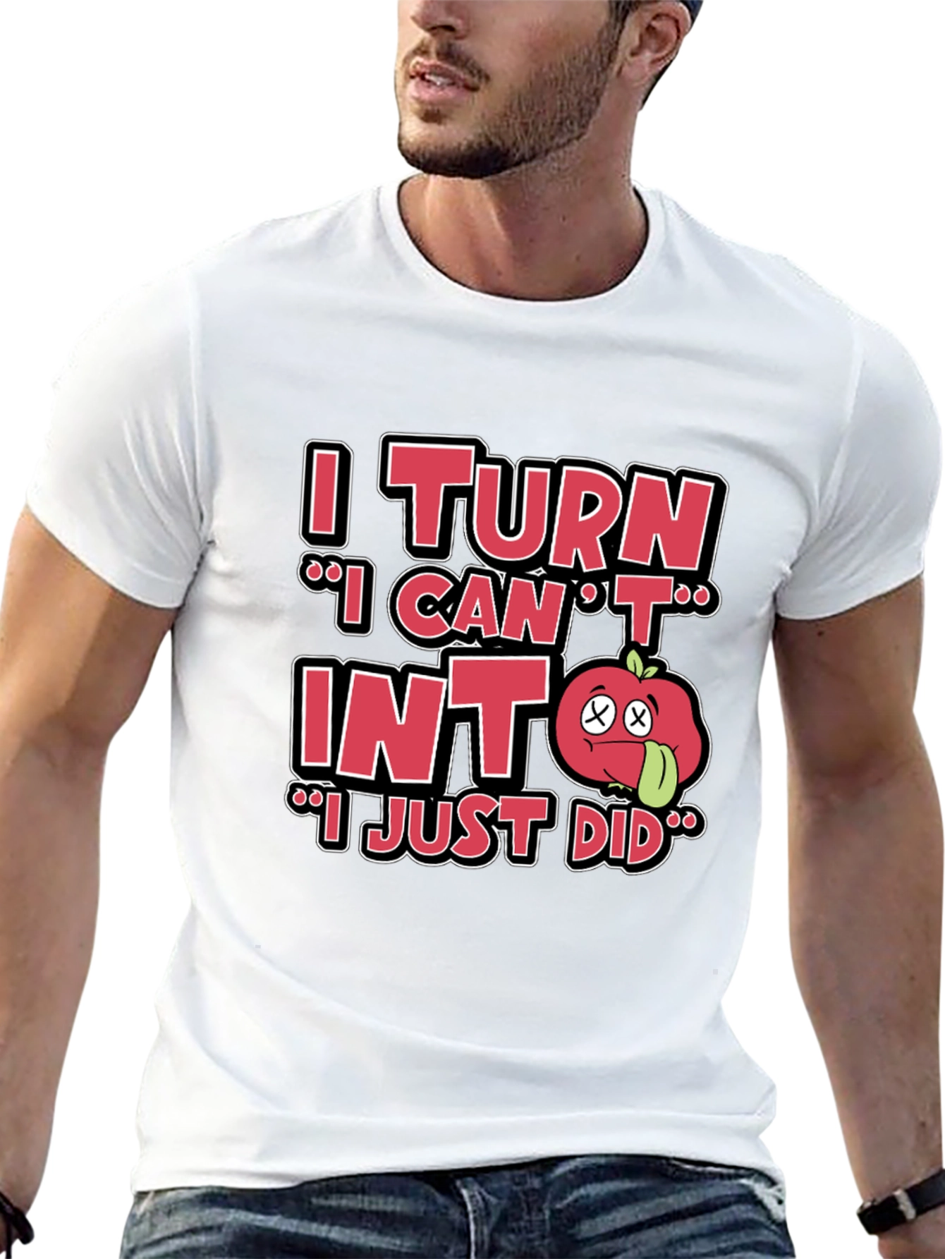 I Turn Into Tomato Pun T-Shirt