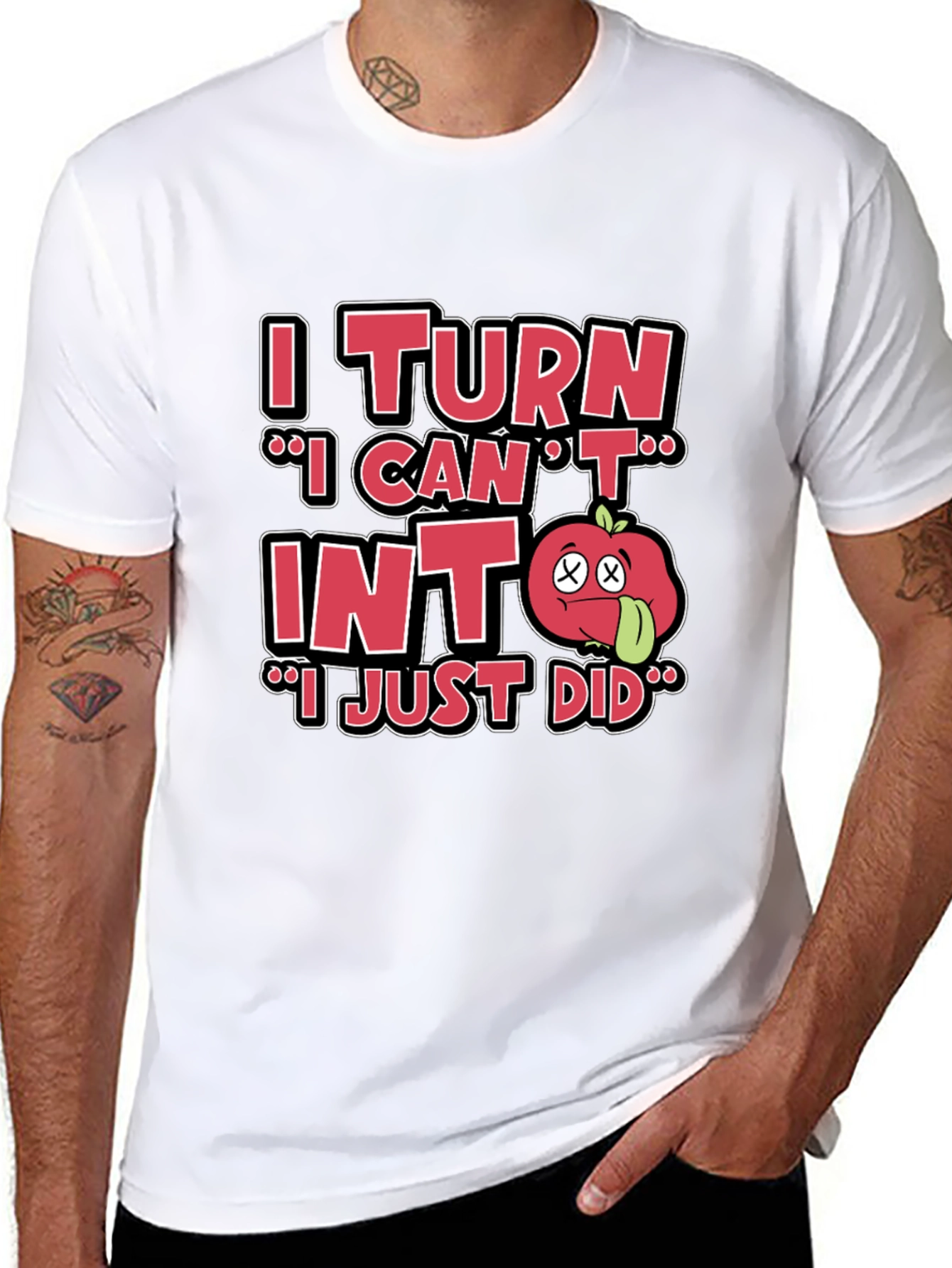 I Turn Into Tomato Pun T-Shirt