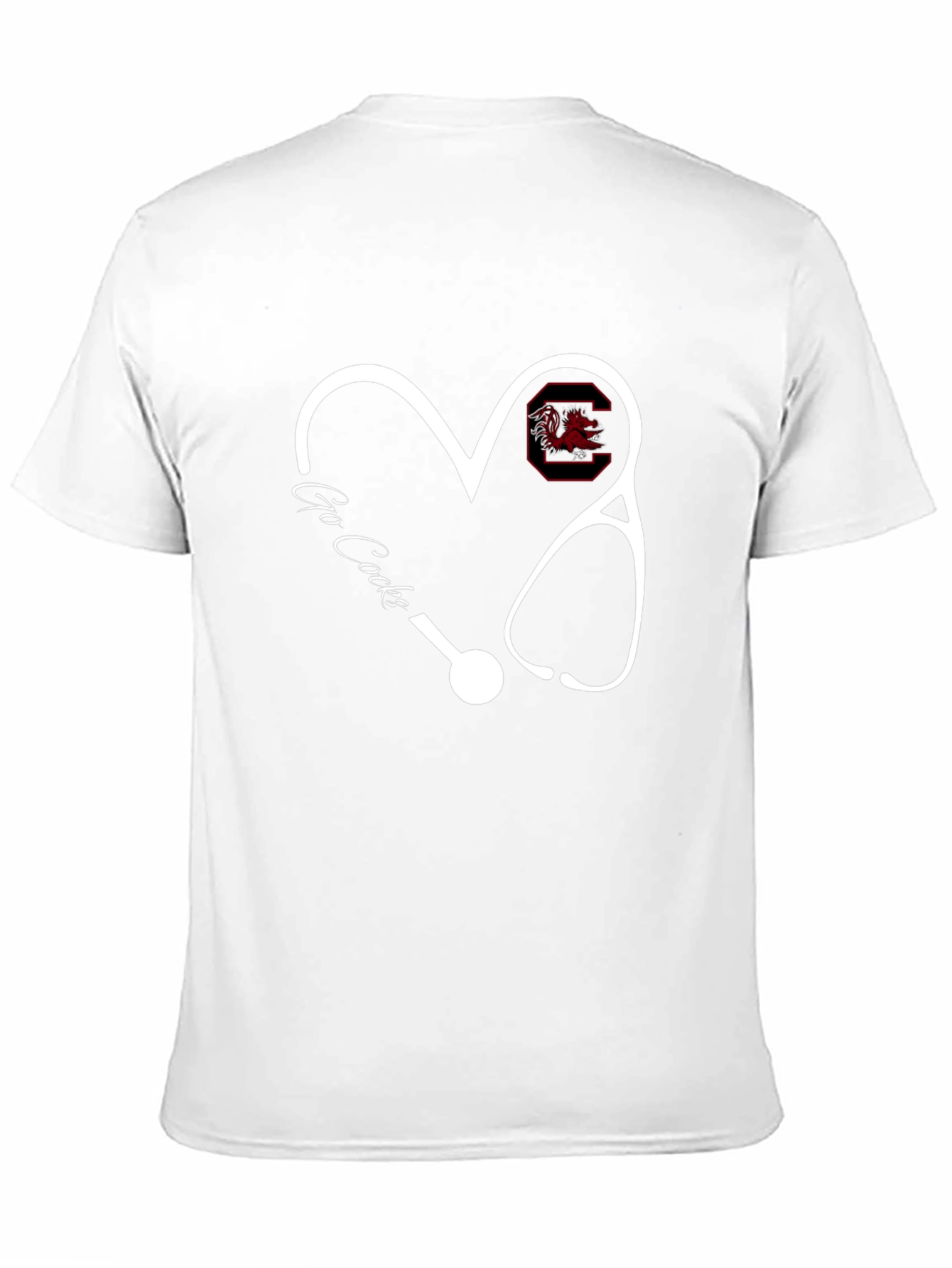 Go Cocks Stethoscope Heart T-Shirt