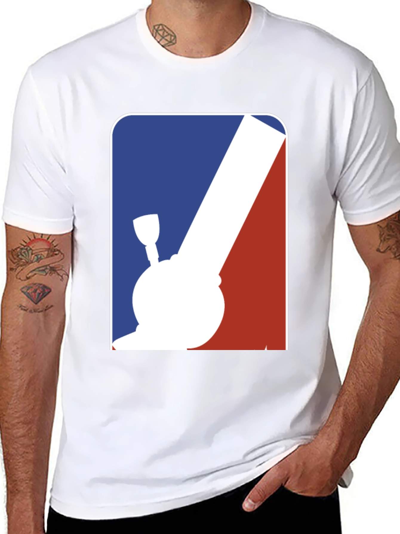 Novelty Bong Graphic Tee - Cool & Edgy T-Shirt