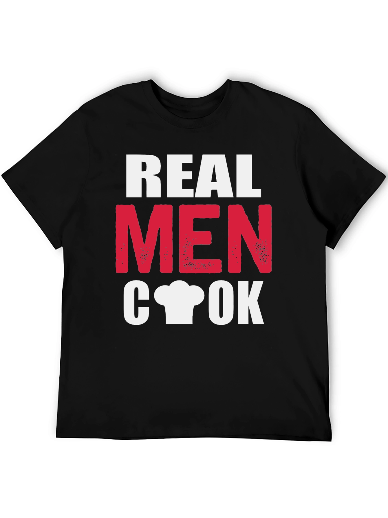 Real Men Cook Graphic Tee - Chef Humor