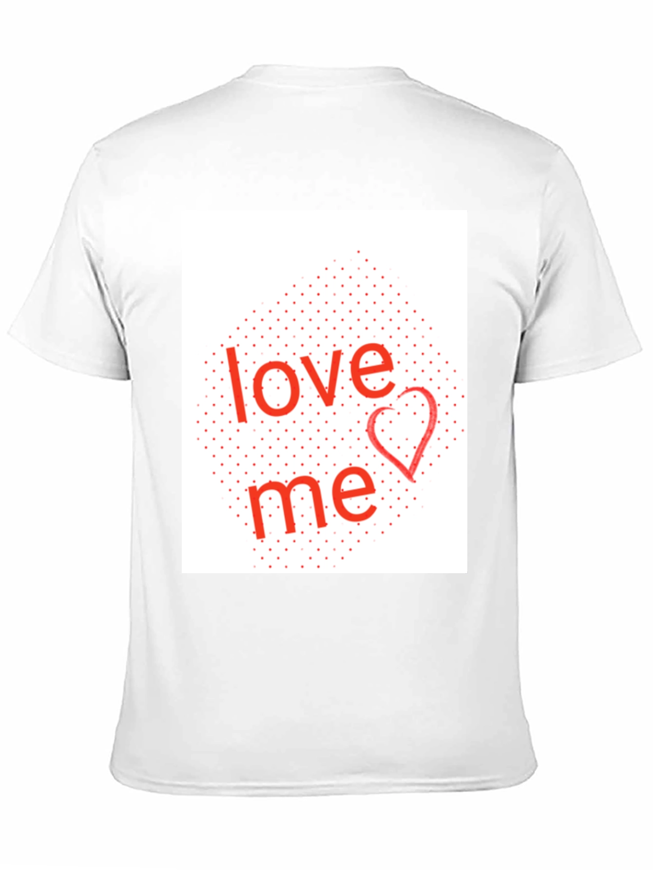 Love Me Graphic Tee - Black Cotton Blend Shirt