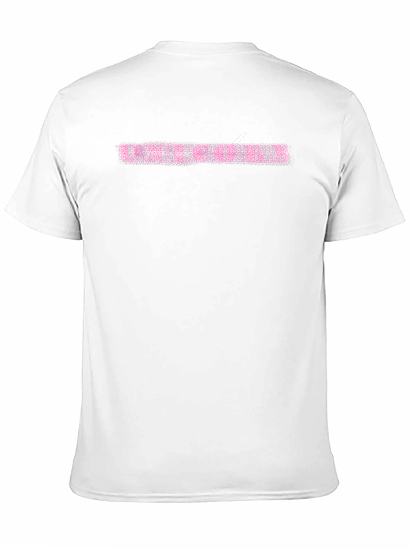 Unicorn Graphic Print Black T-Shirt