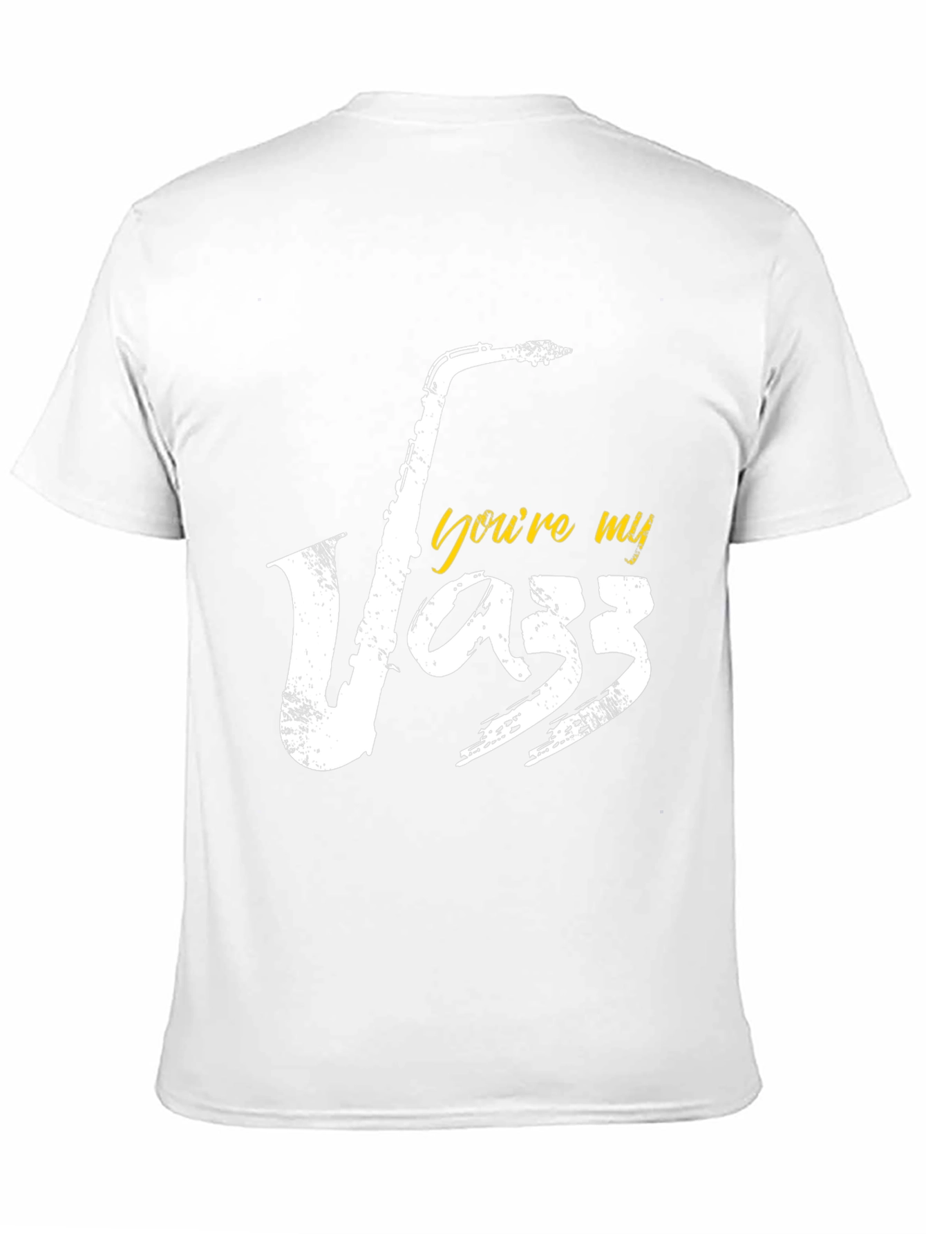 Youre My Jazz Saxophone Black T-Shirt