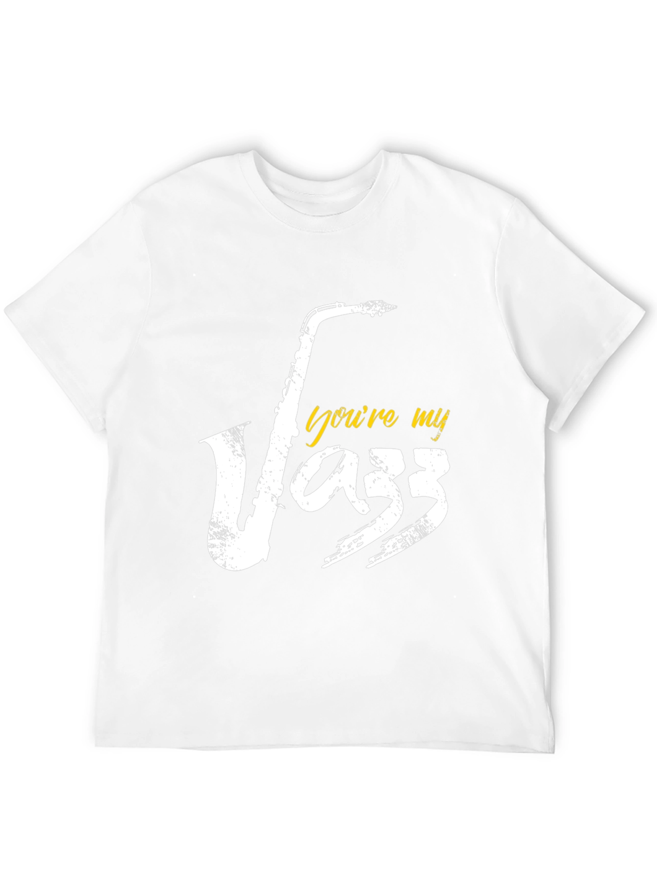Youre My Jazz Saxophone Black T-Shirt