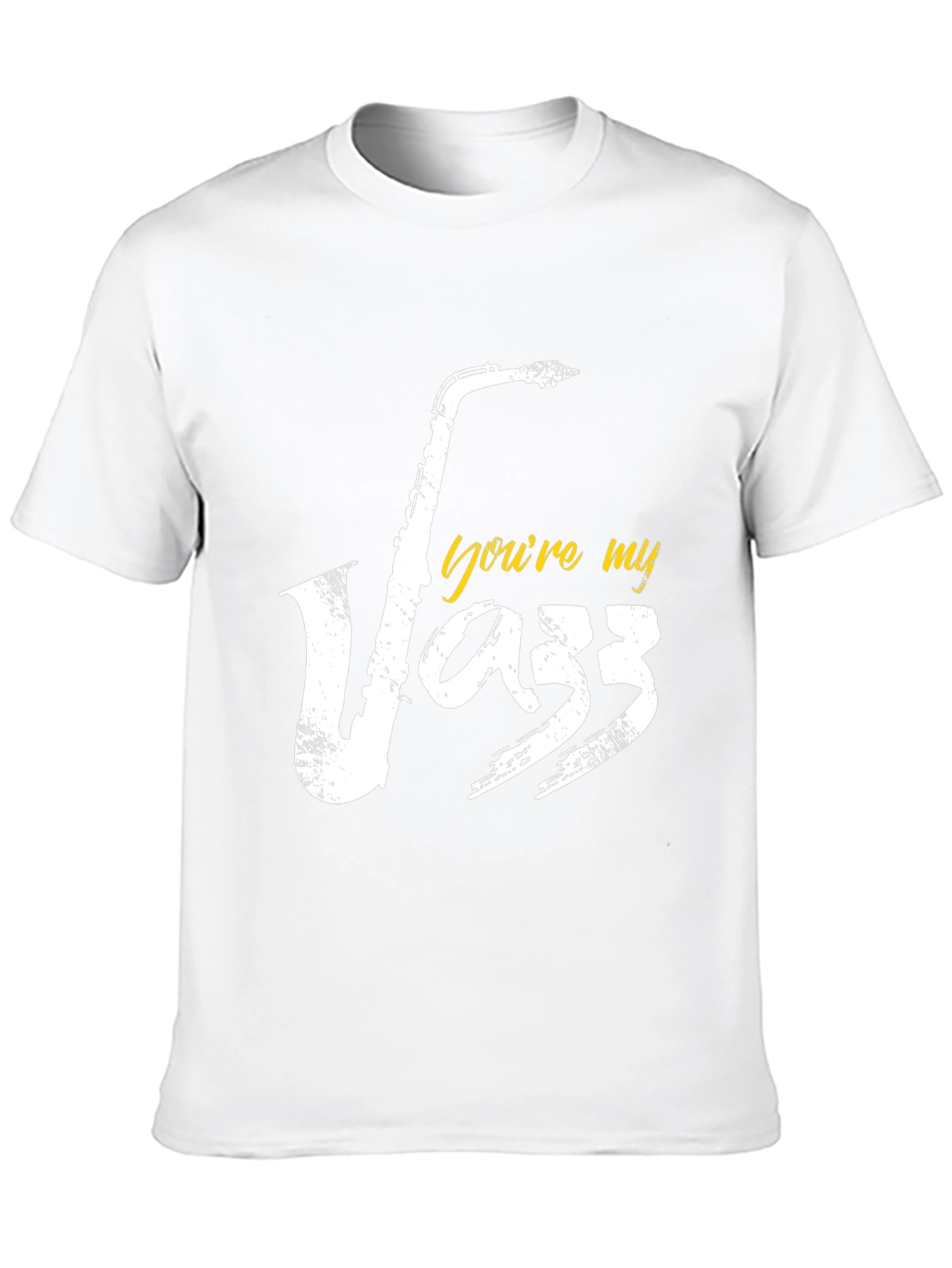 Youre My Jazz Saxophone Black T-Shirt