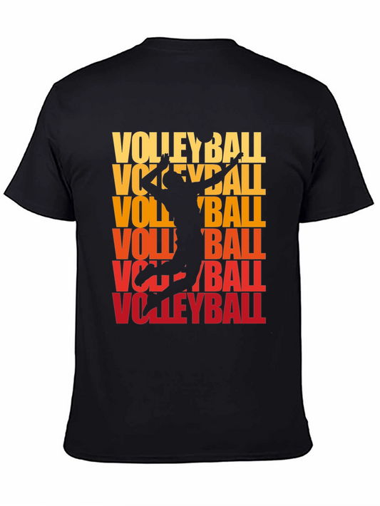 Volleyball Graphic Tee - Sporty Style