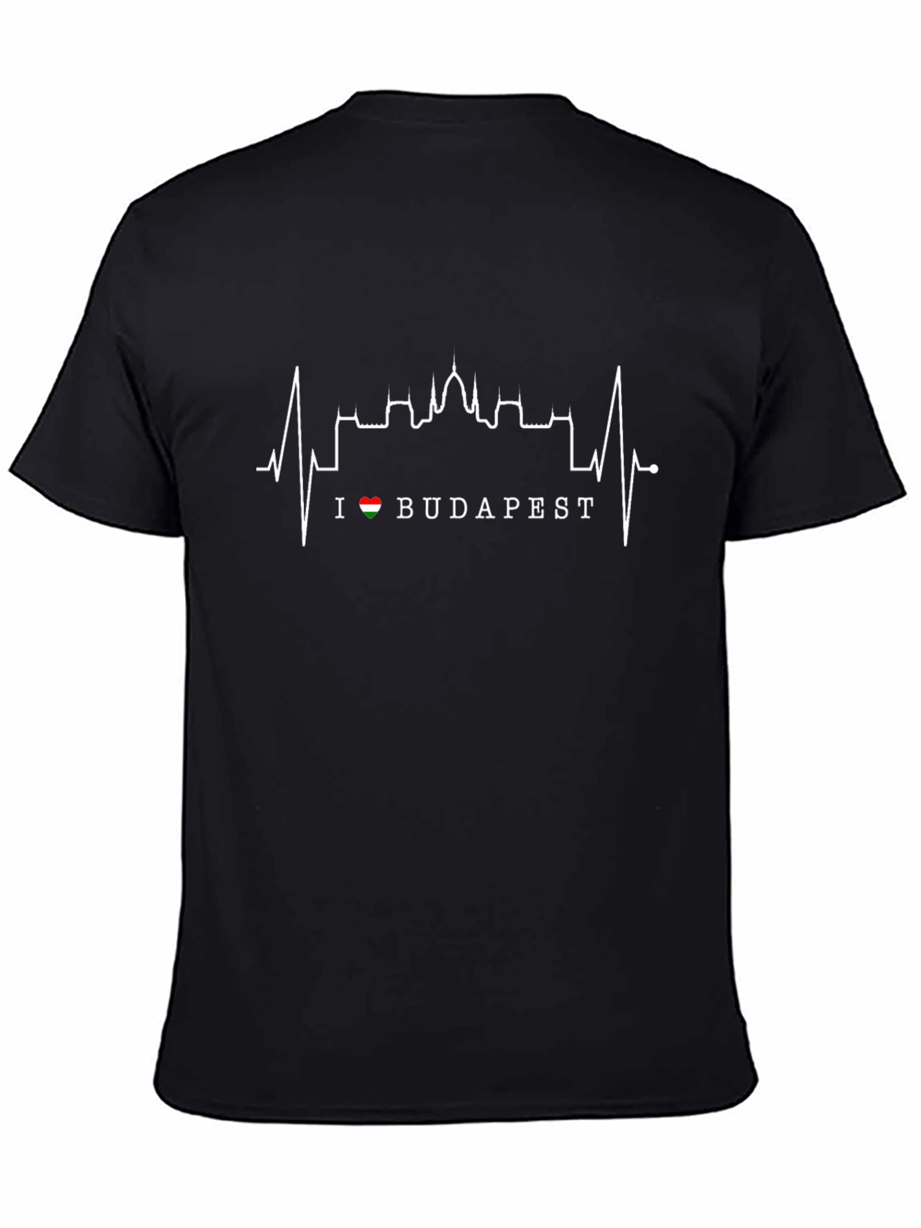 I Love Budapest Heartbeat T-Shirt