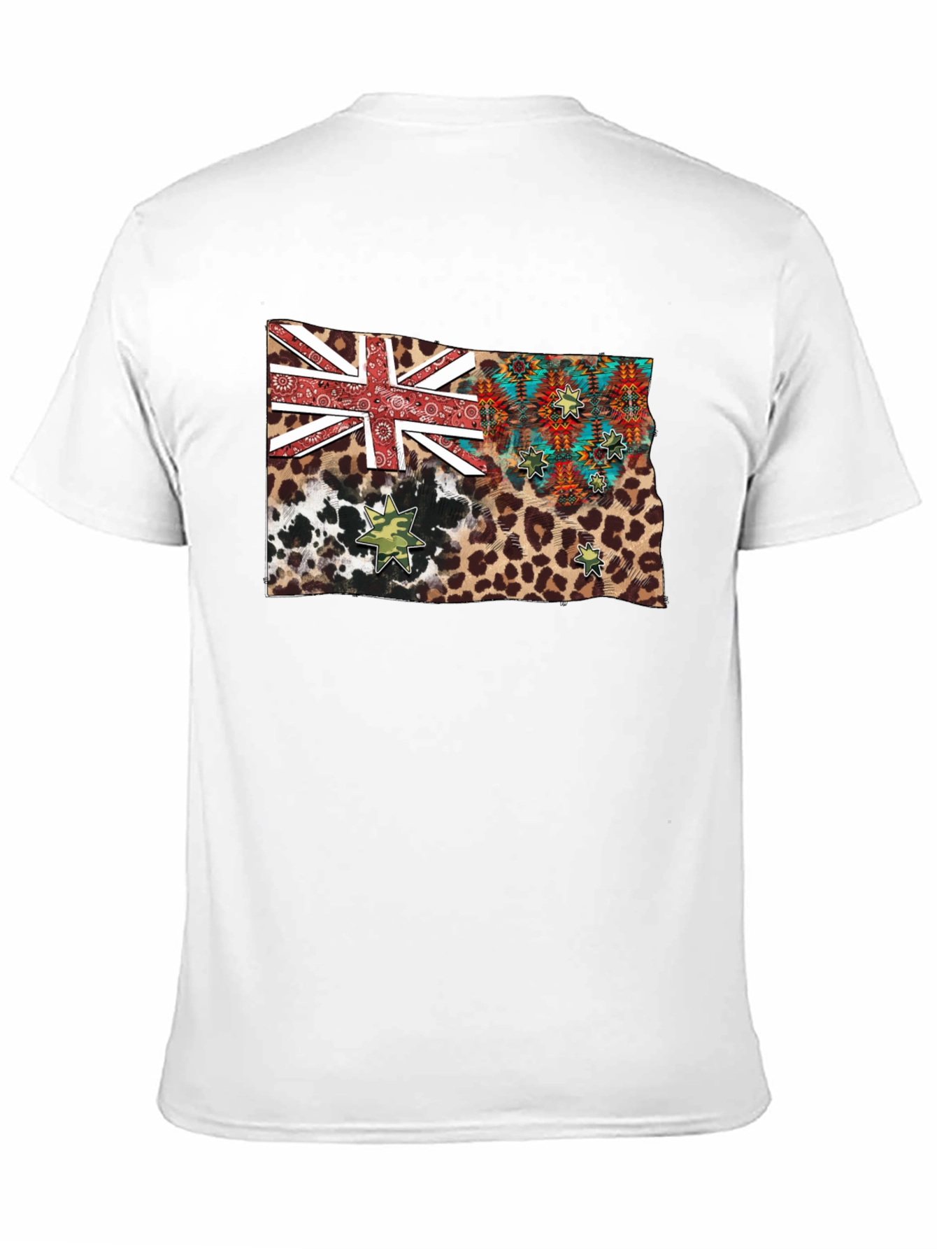 Novelty Print Black T-Shirt