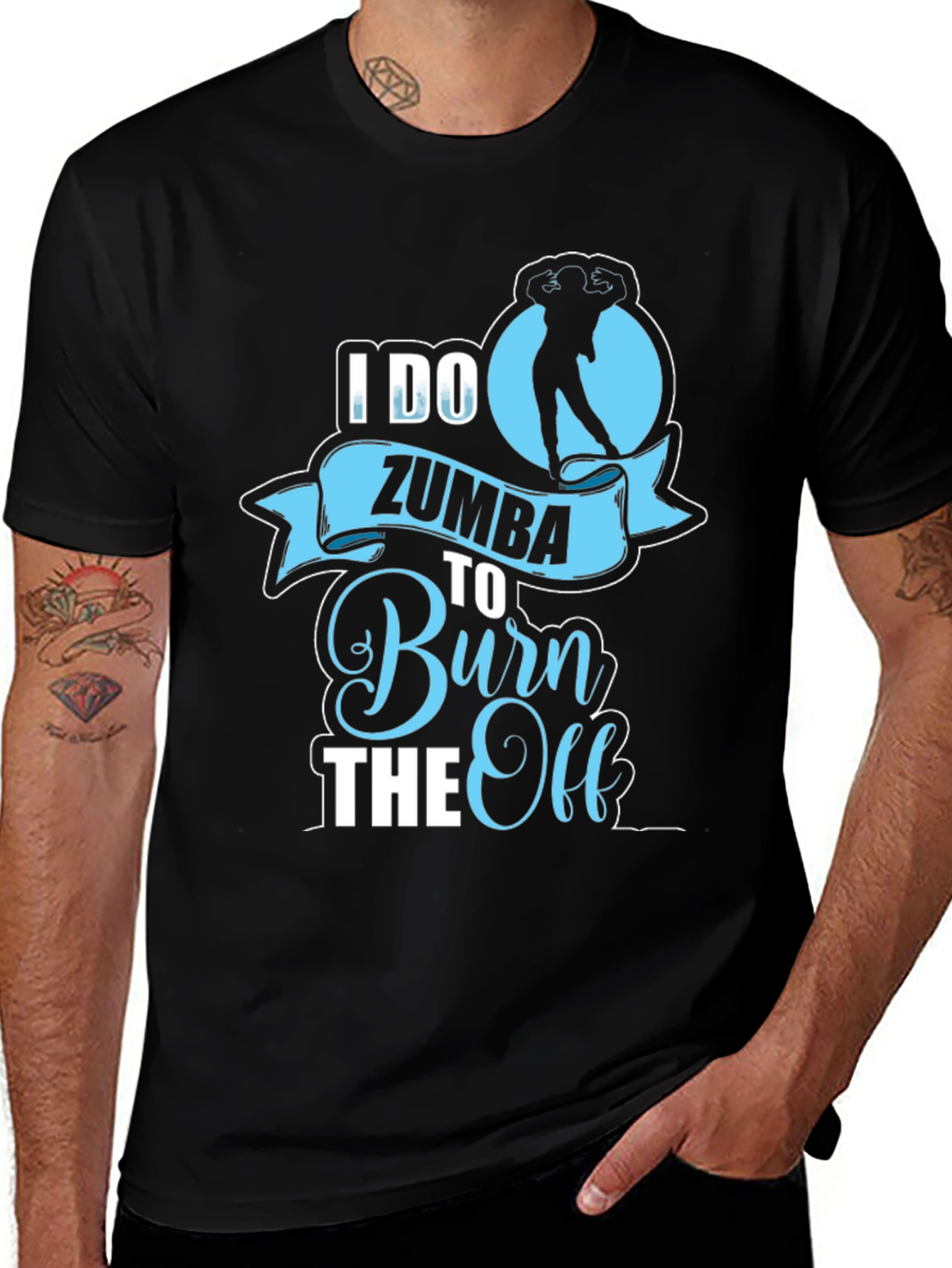 I Do Zumba To Burn The Off T-Shirt