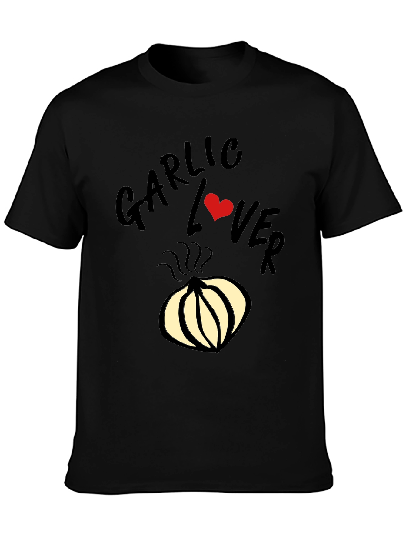 Garlic Lover T-Shirt - Funny Foodie Tee