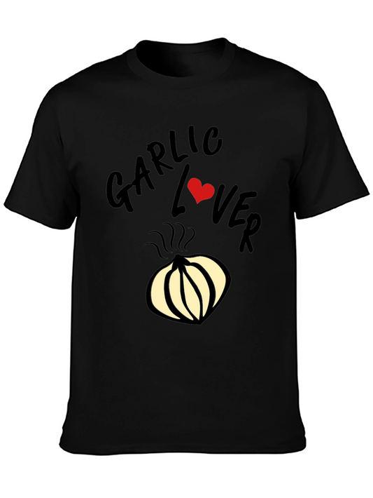 Garlic Lover T-Shirt - Funny Foodie Tee
