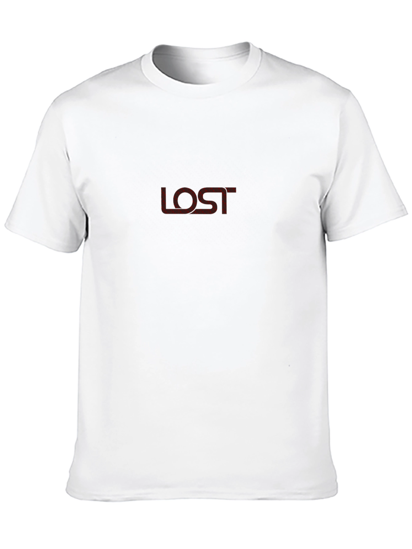 Lost Logo Graphic T-Shirt - Mens Black Tee