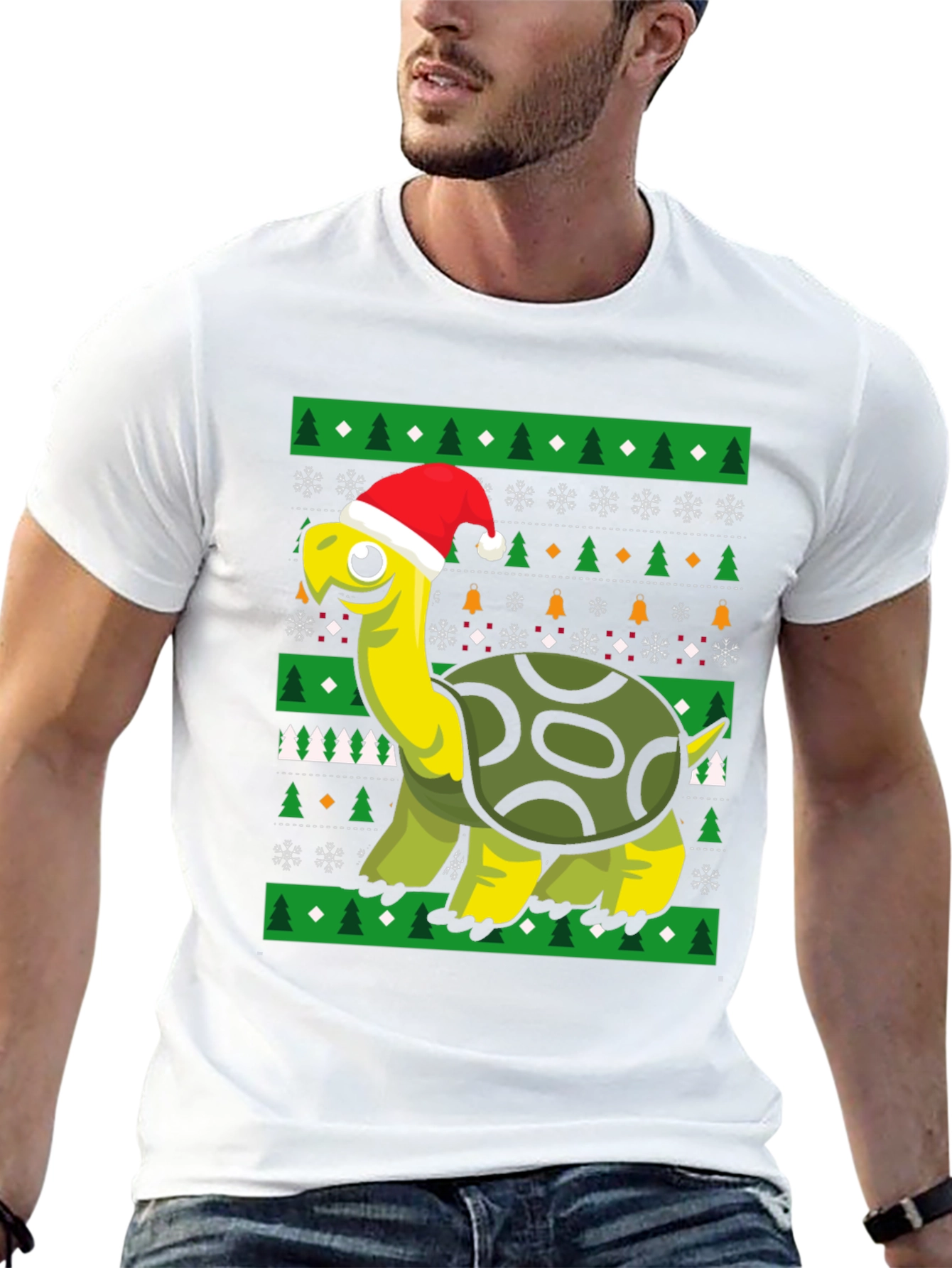 Turtle Ugly Christmas Sweater T-Shirt