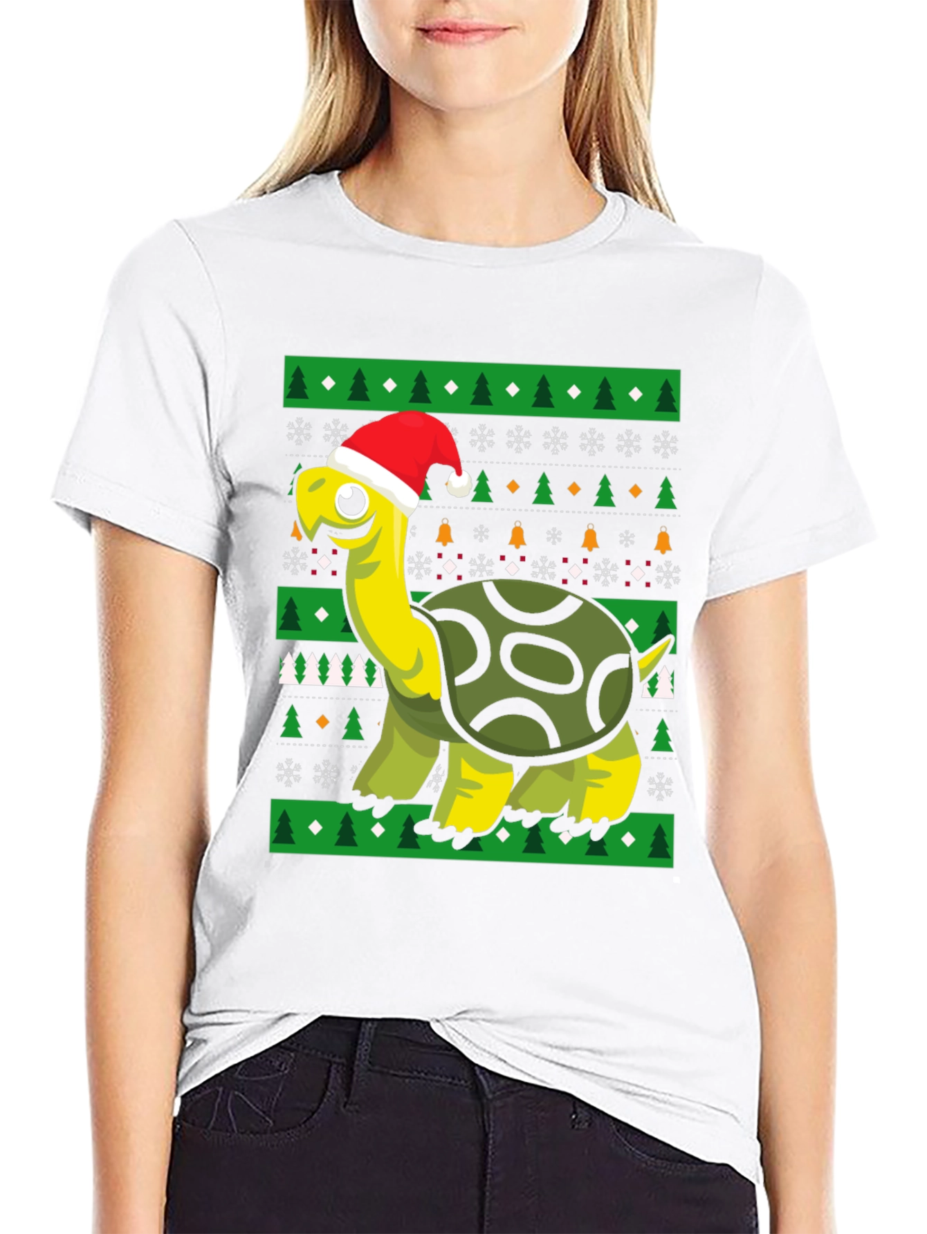 Turtle Ugly Christmas Sweater T-Shirt