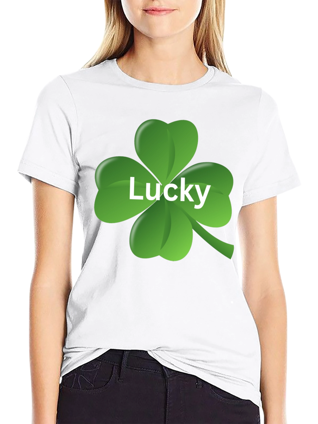 Lucky Shamrock Graphic Tee - St. Patricks Day