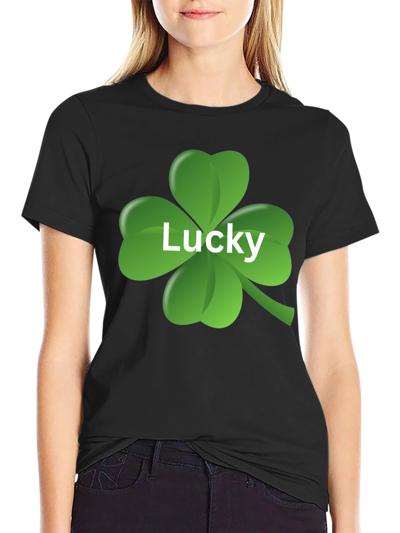 Lucky Shamrock Graphic Tee - St. Patricks Day