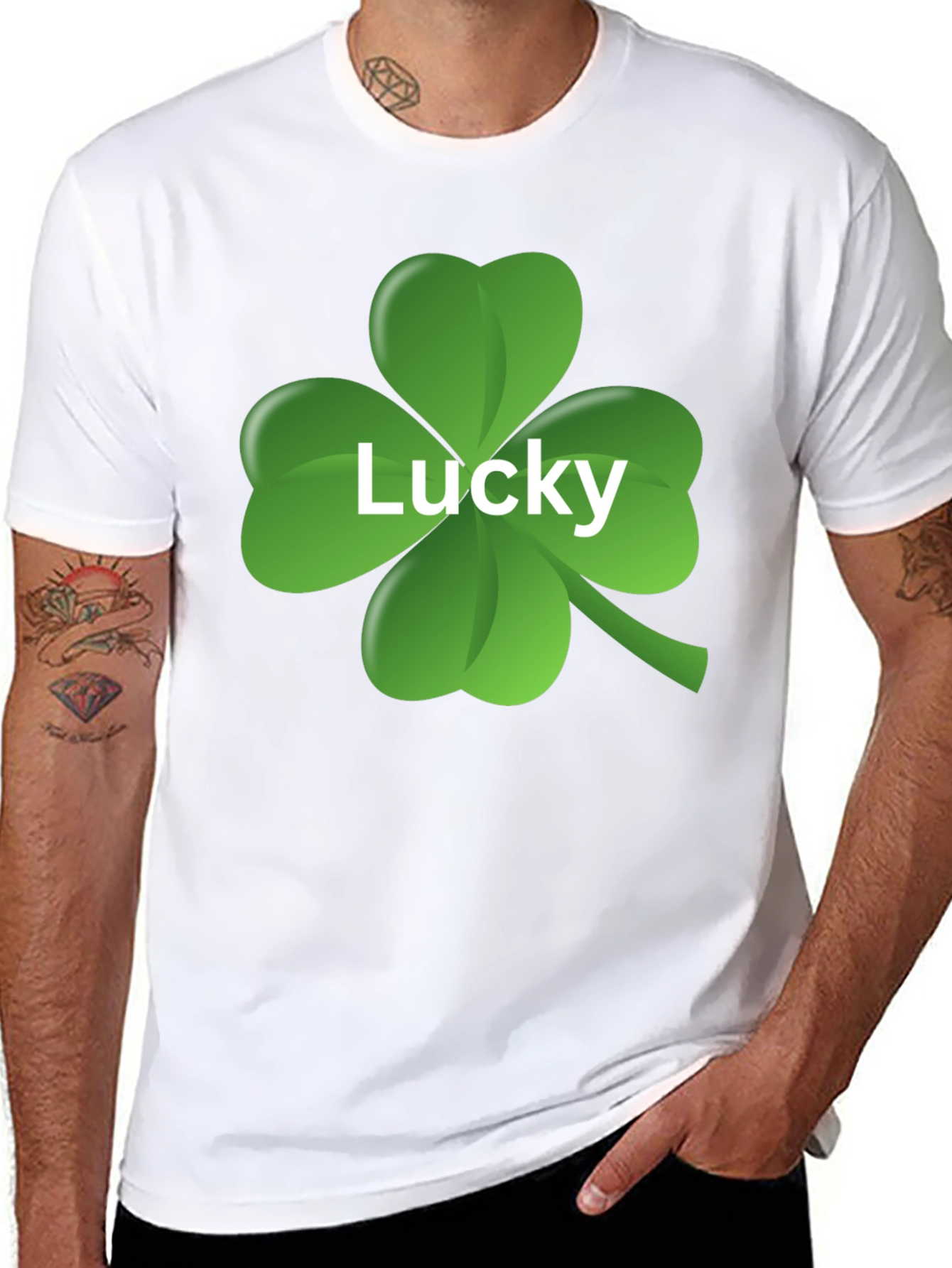 Lucky Shamrock Graphic Tee - St. Patricks Day