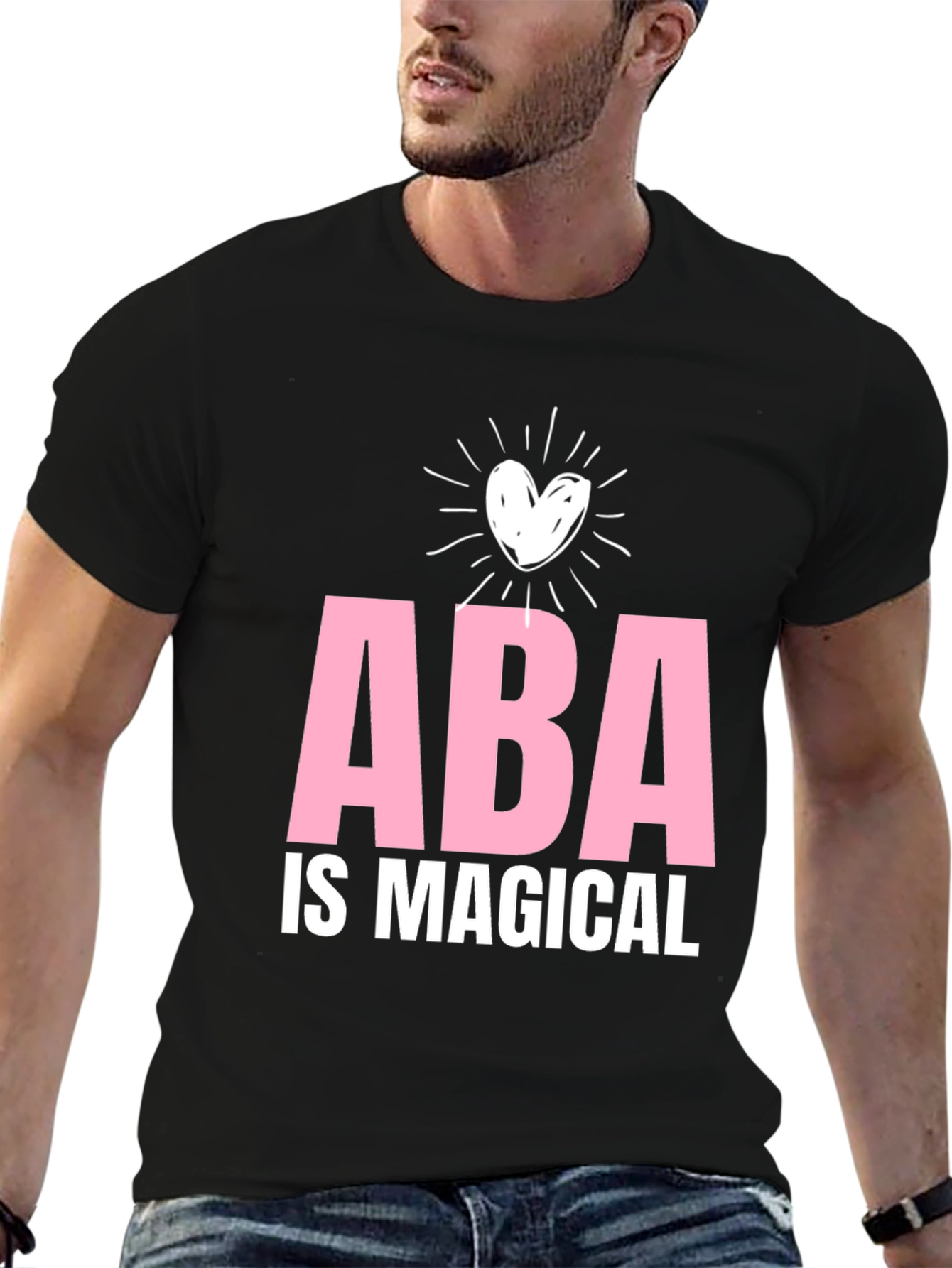 ABA Is Magical Black T-Shirt