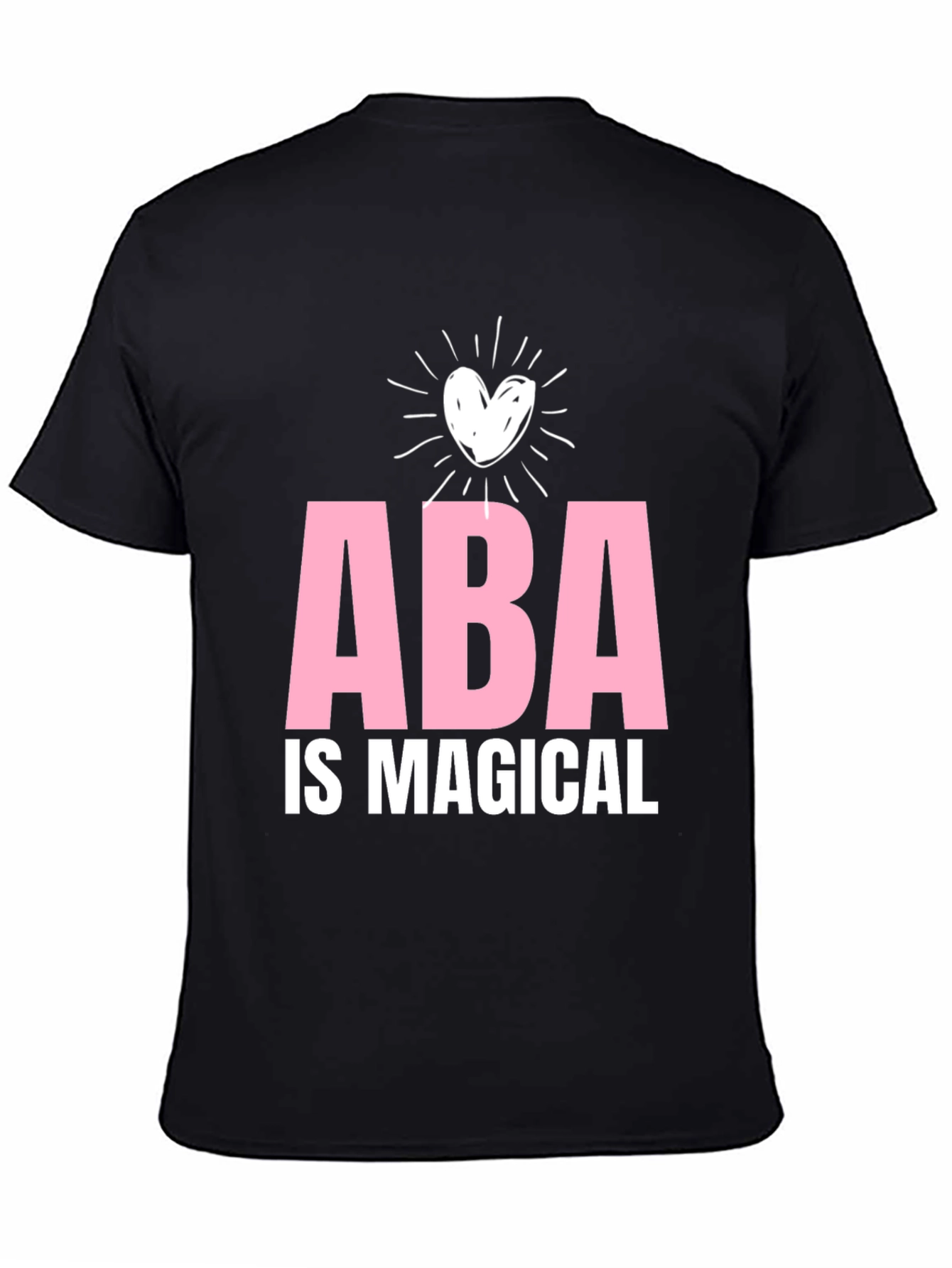 ABA Is Magical Black T-Shirt
