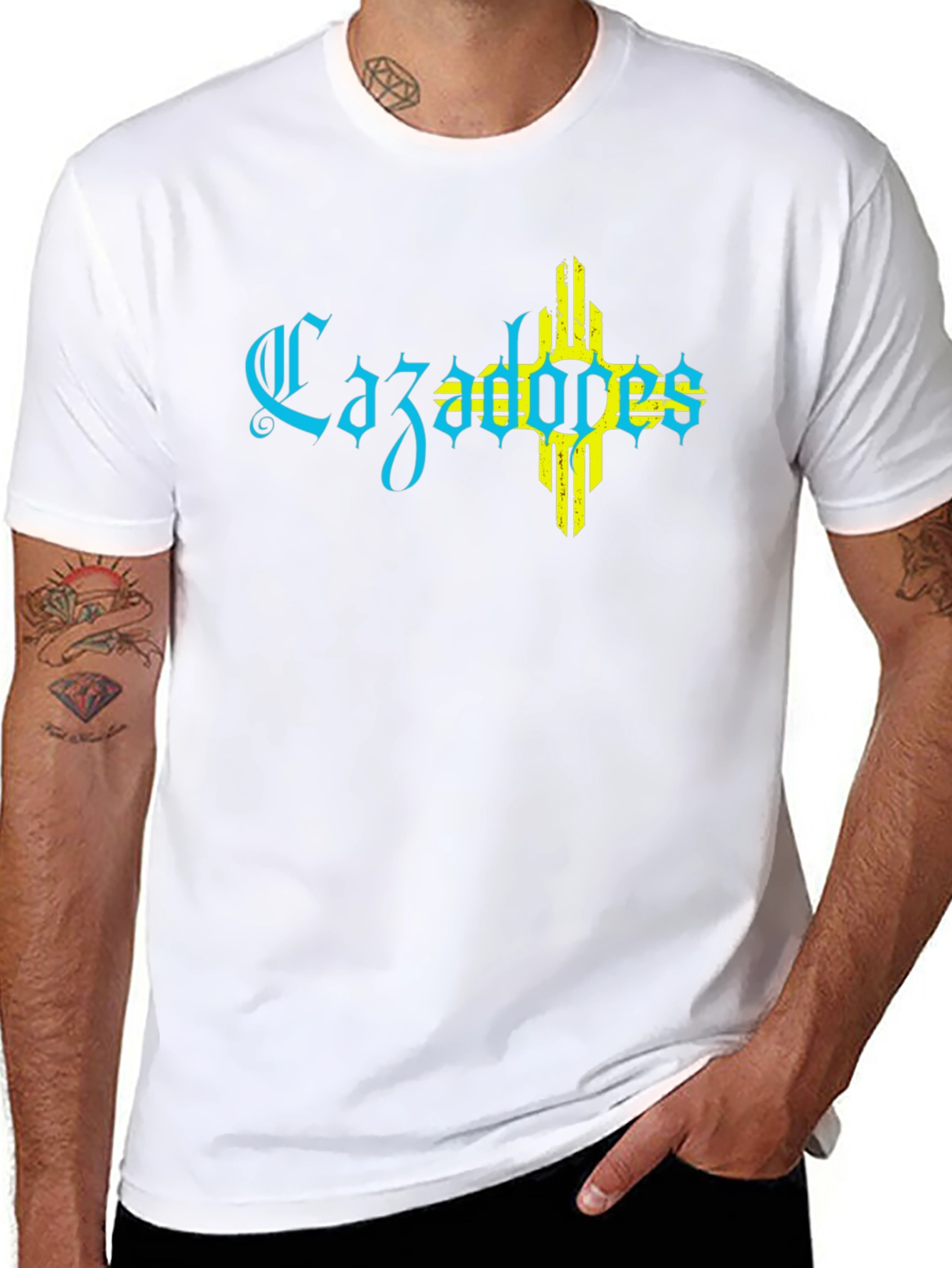 Cazadores Black T-Shirt with Graphic Print