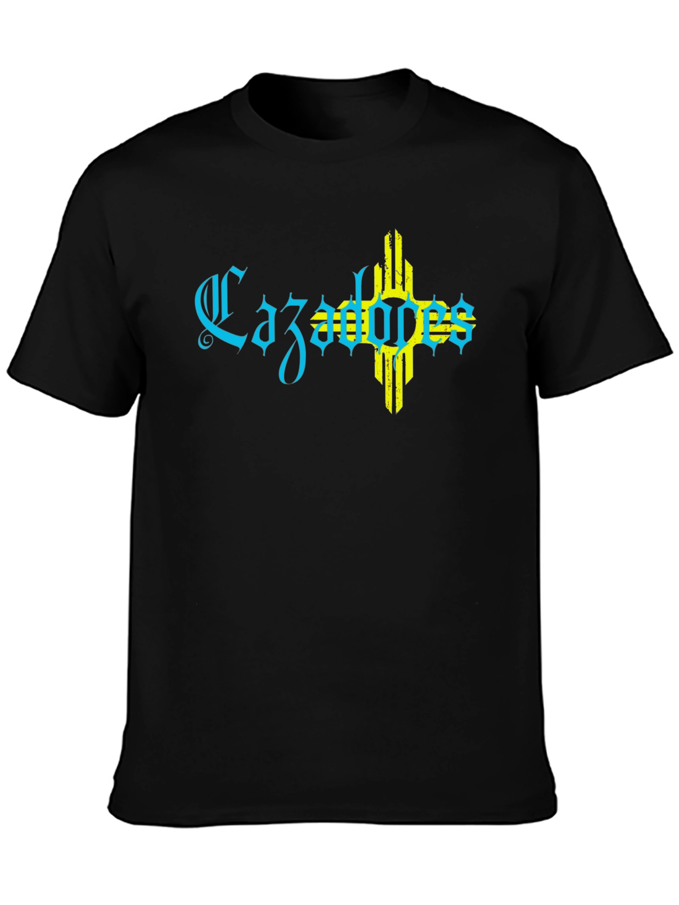 Cazadores Black T-Shirt with Graphic Print