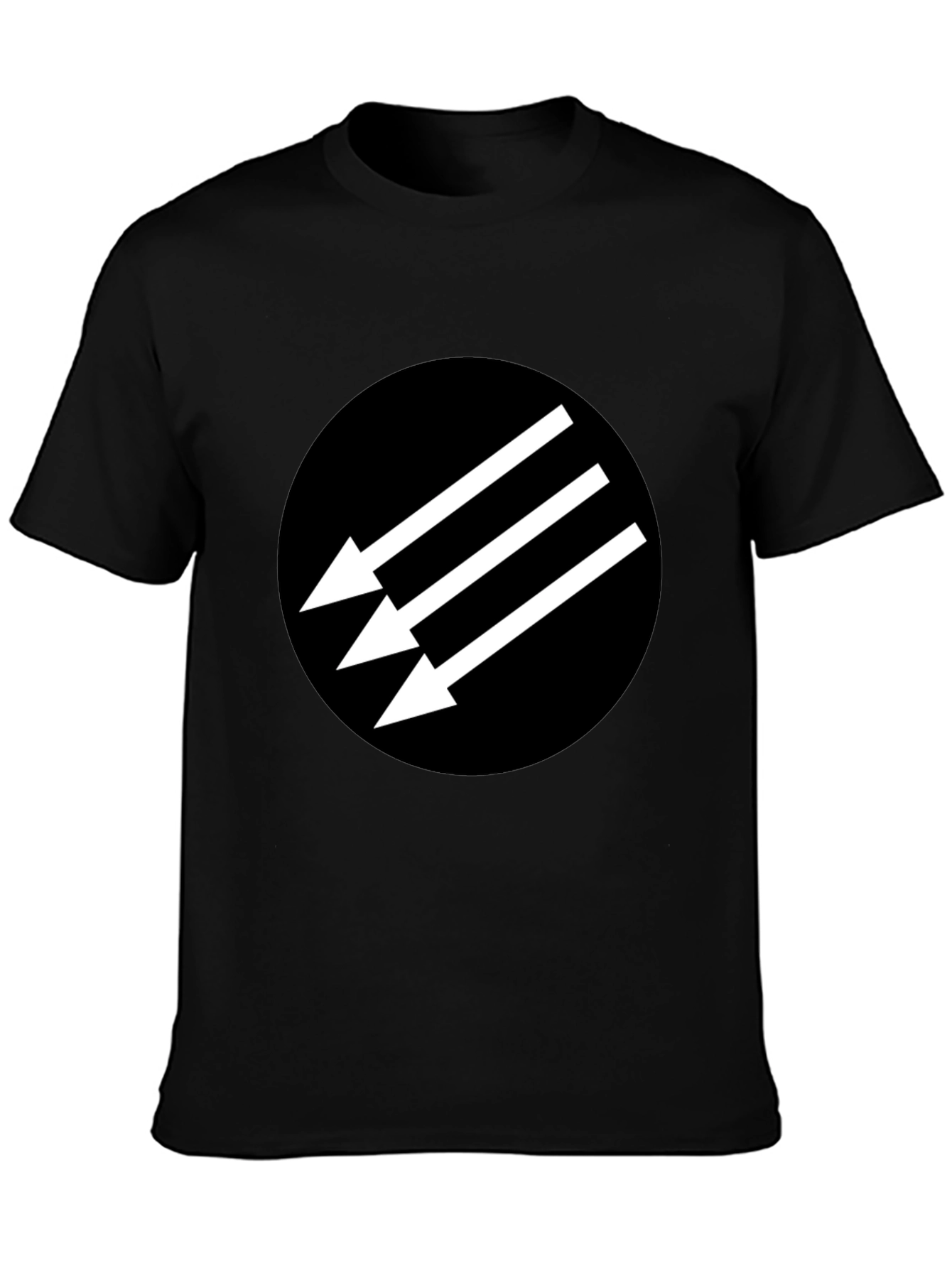 Anti-Fascist Arrow T-Shirt - Black