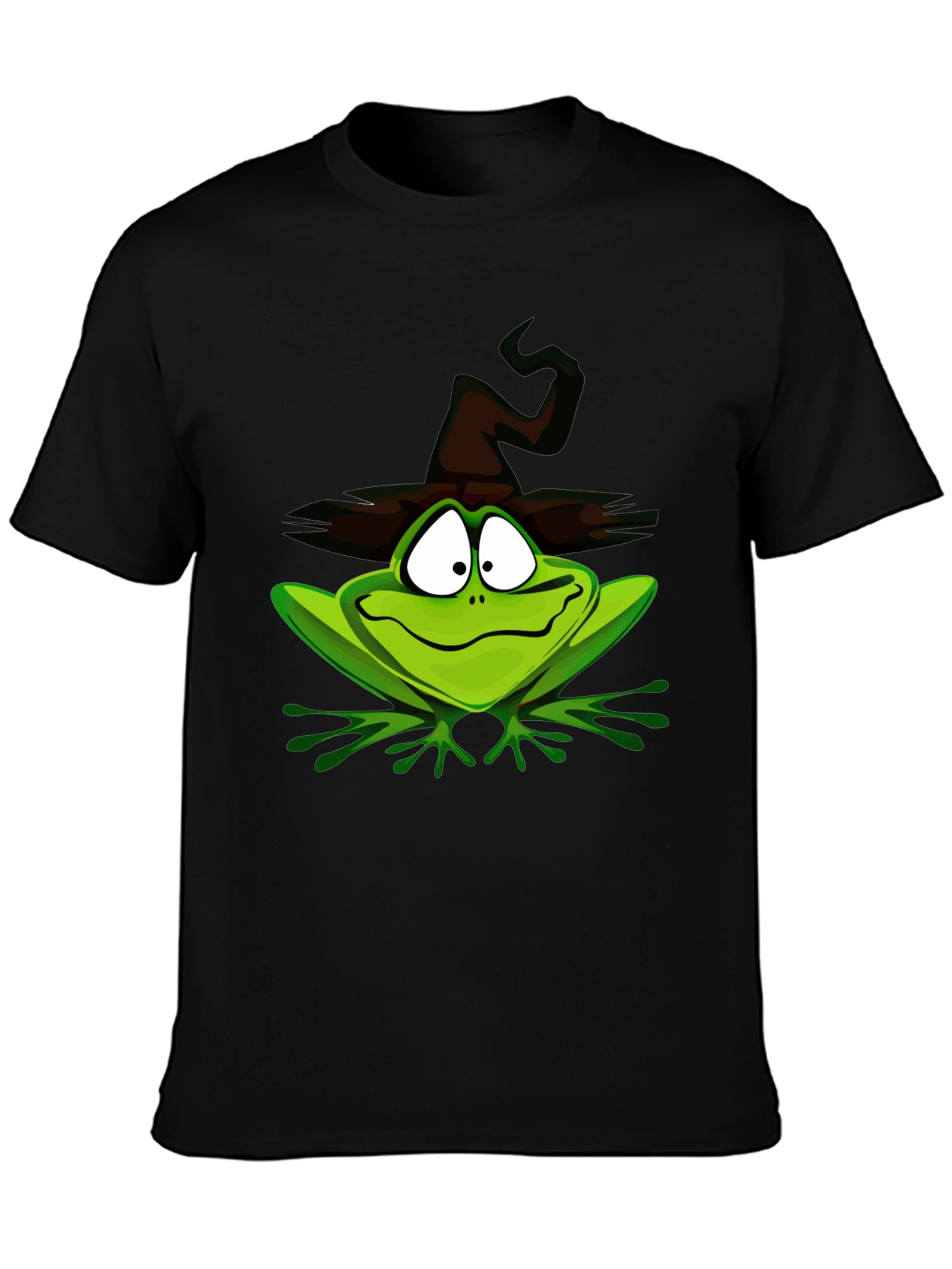 Whimsical Witch Frog T-Shirt