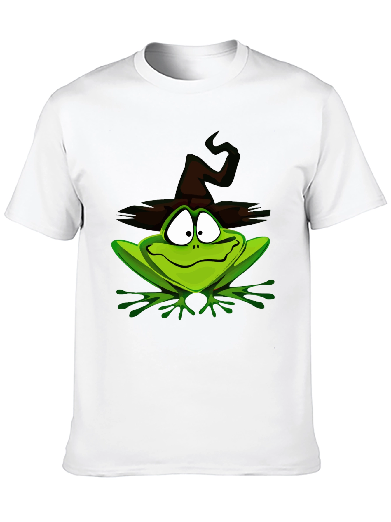 Whimsical Witch Frog T-Shirt