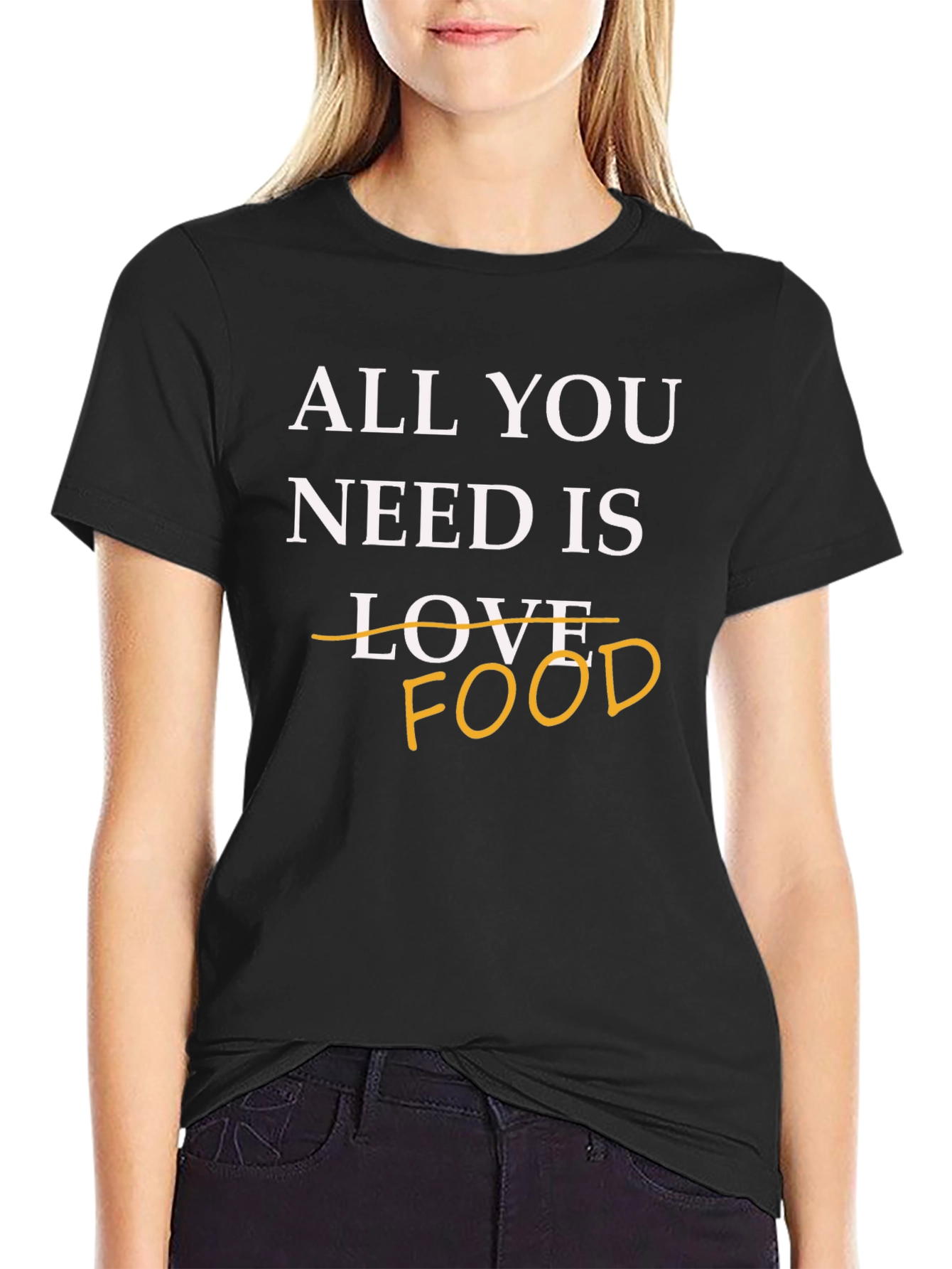 All You Need is Food Graphic Tee