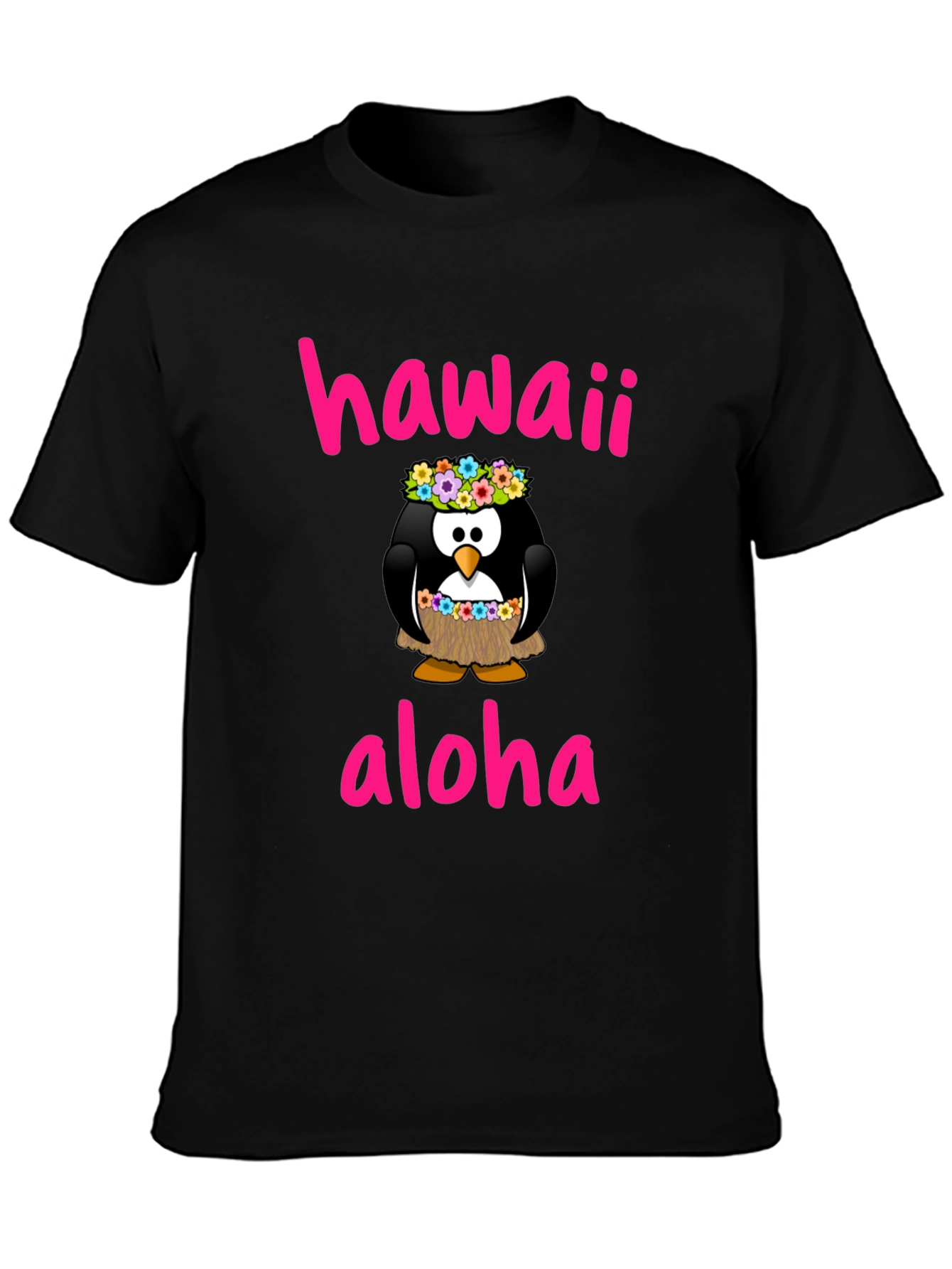 Hawaii Aloha Penguin T-Shirt