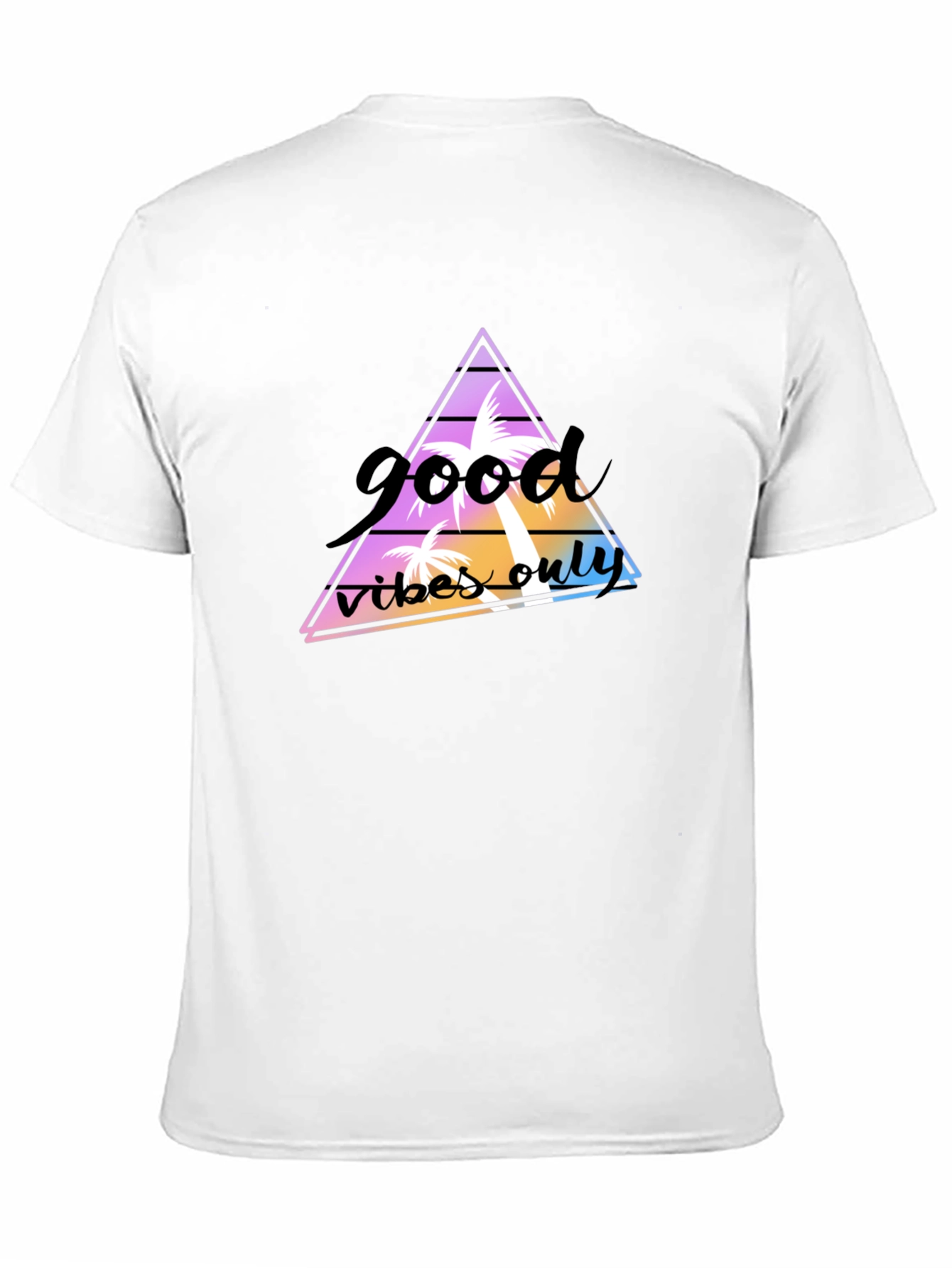 Good Vibes Only Graphic Tee - Black T-Shirt