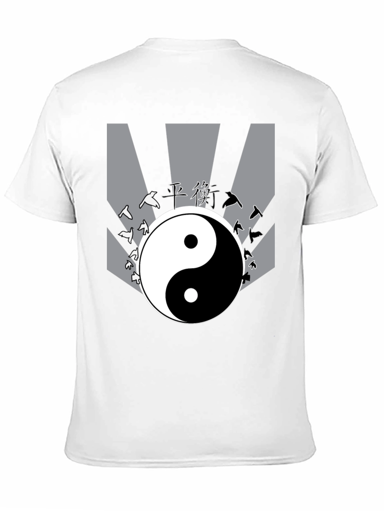 Yin Yang Balance Graphic T-Shirt