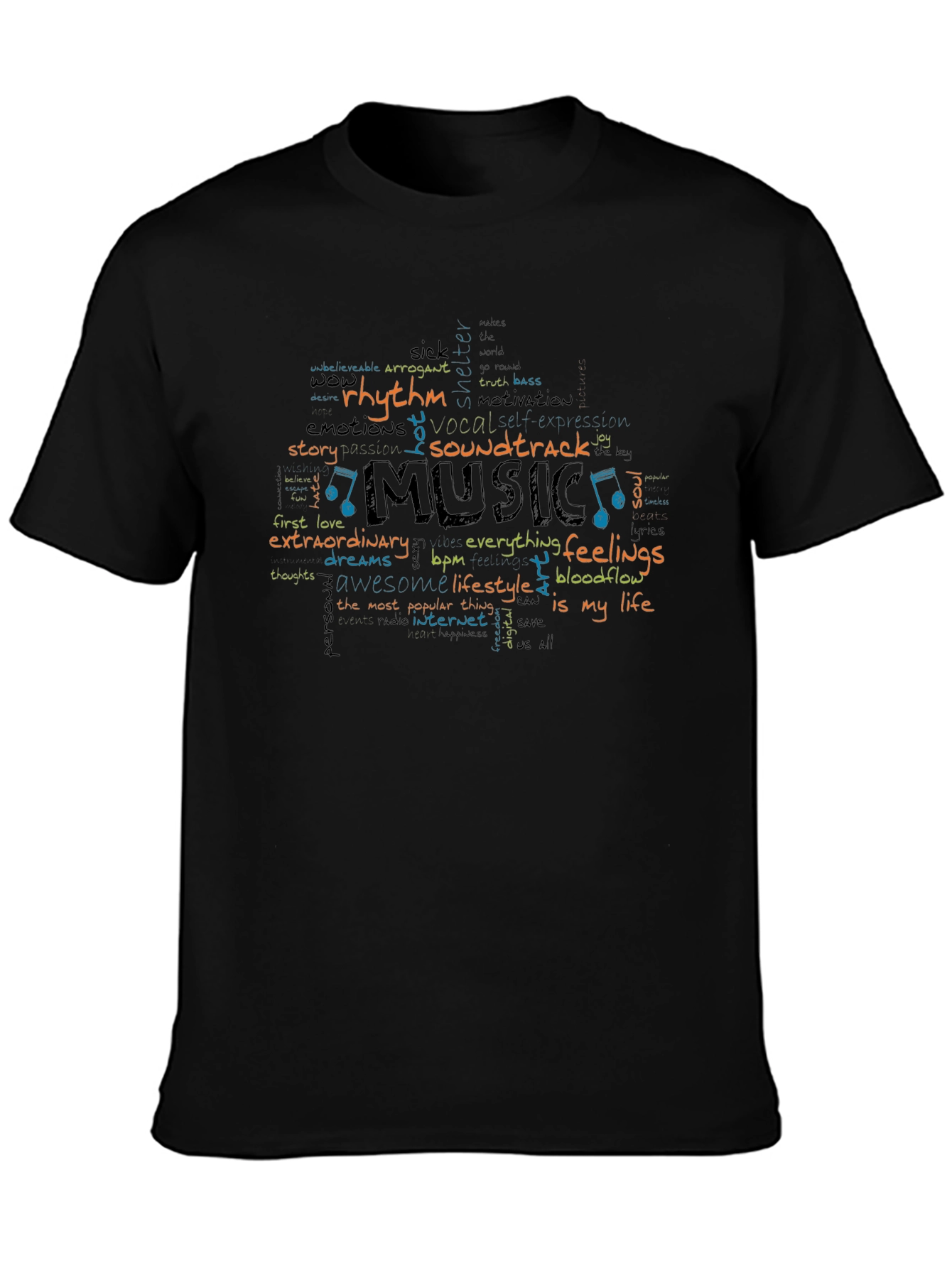 Music Inspired Graphic T-Shirt