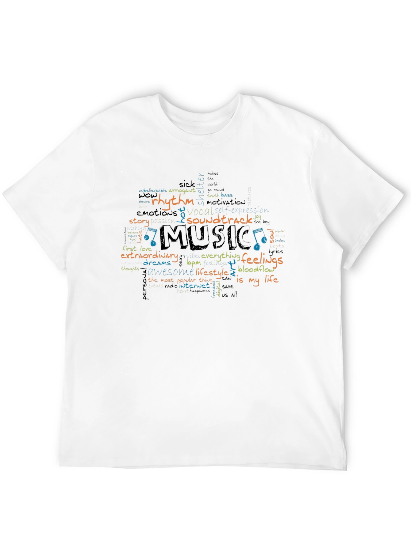 Music Inspired Graphic T-Shirt